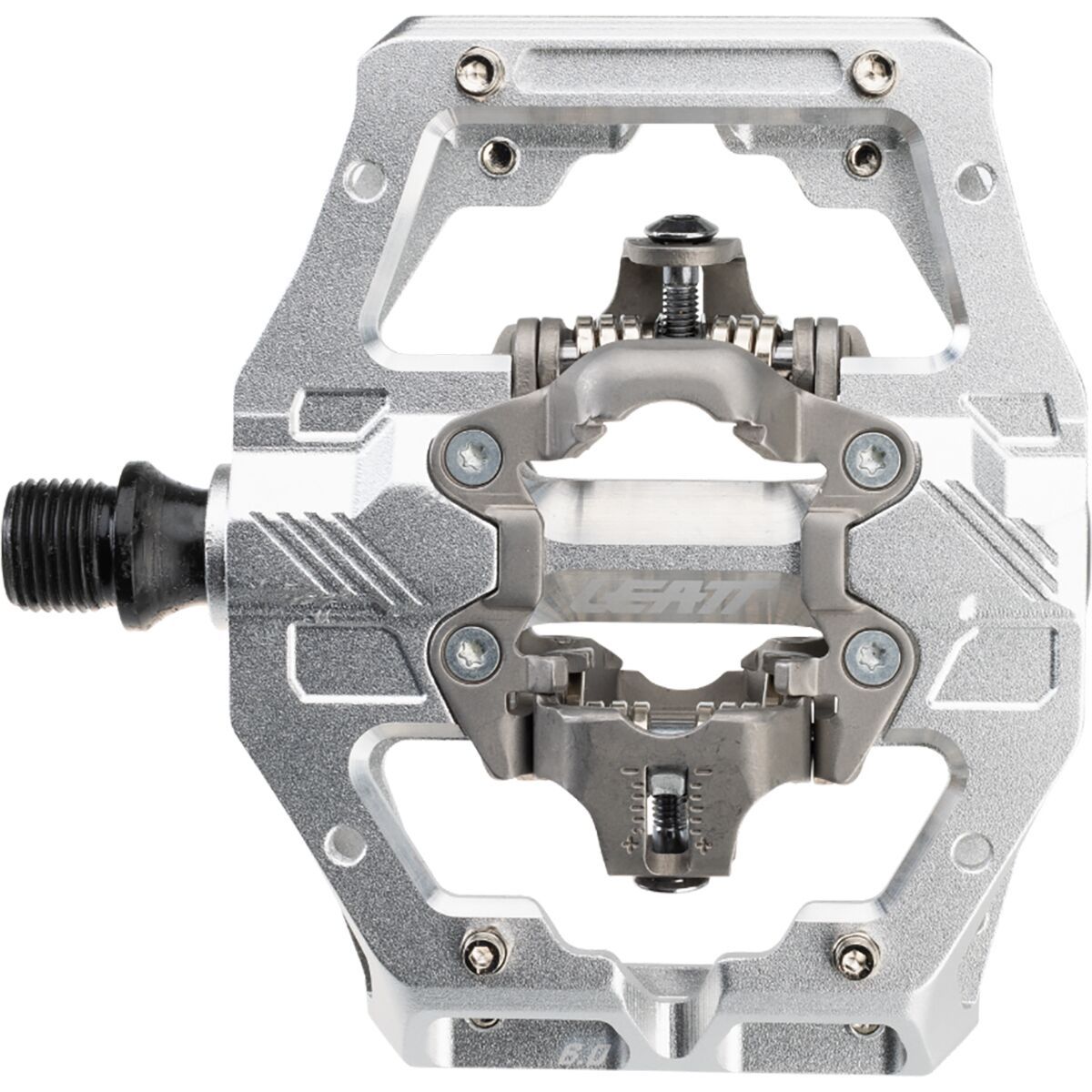 Leatt Gravity 6.0 Clip-in Pedals Silver, One Size