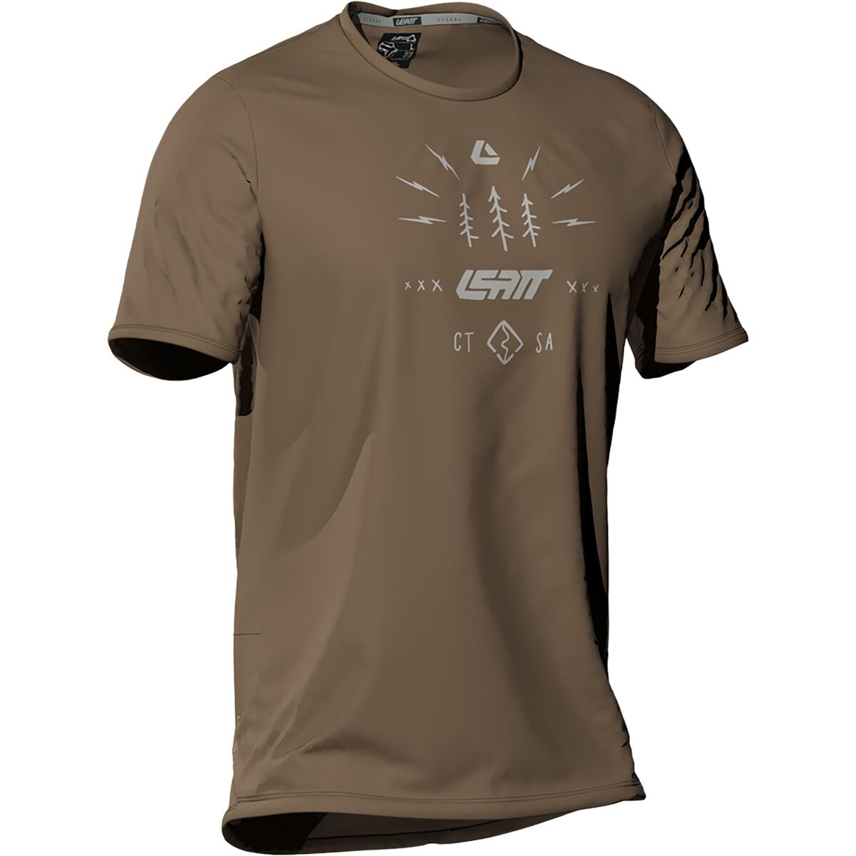 Leatt MTB Gravity 3.0 Jersey - Kids' Loam Brown, M