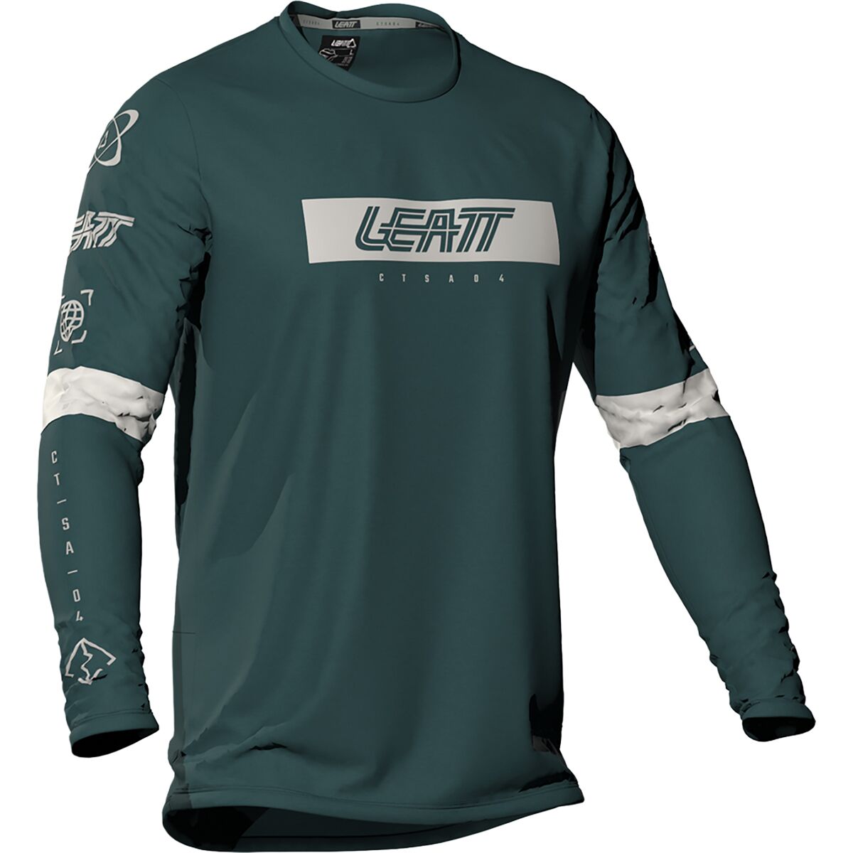Leatt MTB Gravity 3.0 Long-Sleeve Jersey - Kids' Spruce Green, L