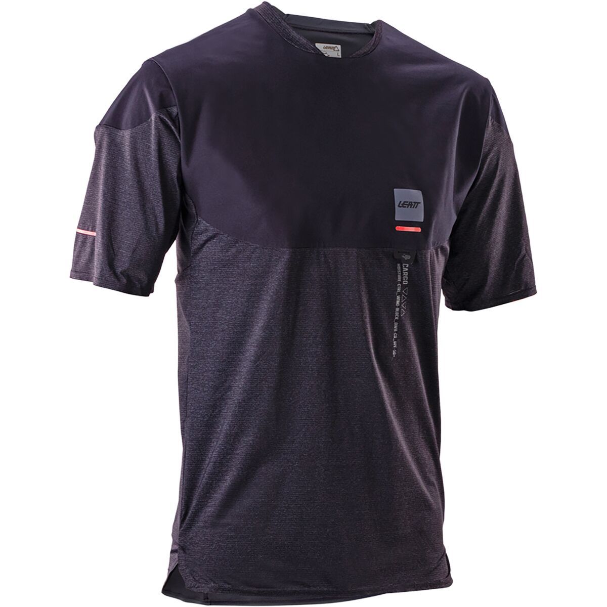 Leatt MTB Trail 6.0 Cargo Jersey - Men's Ghost Black, M