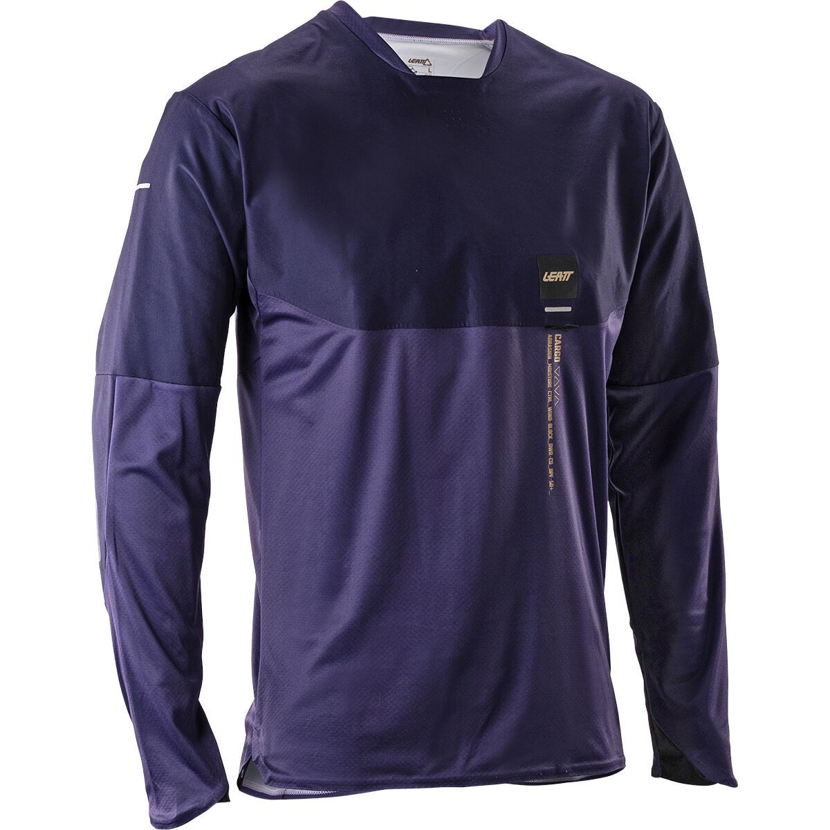 Leatt MTB Trail 6.0 Cargo Long-Sleeve Jersey - Men's Galaxy Blue, L