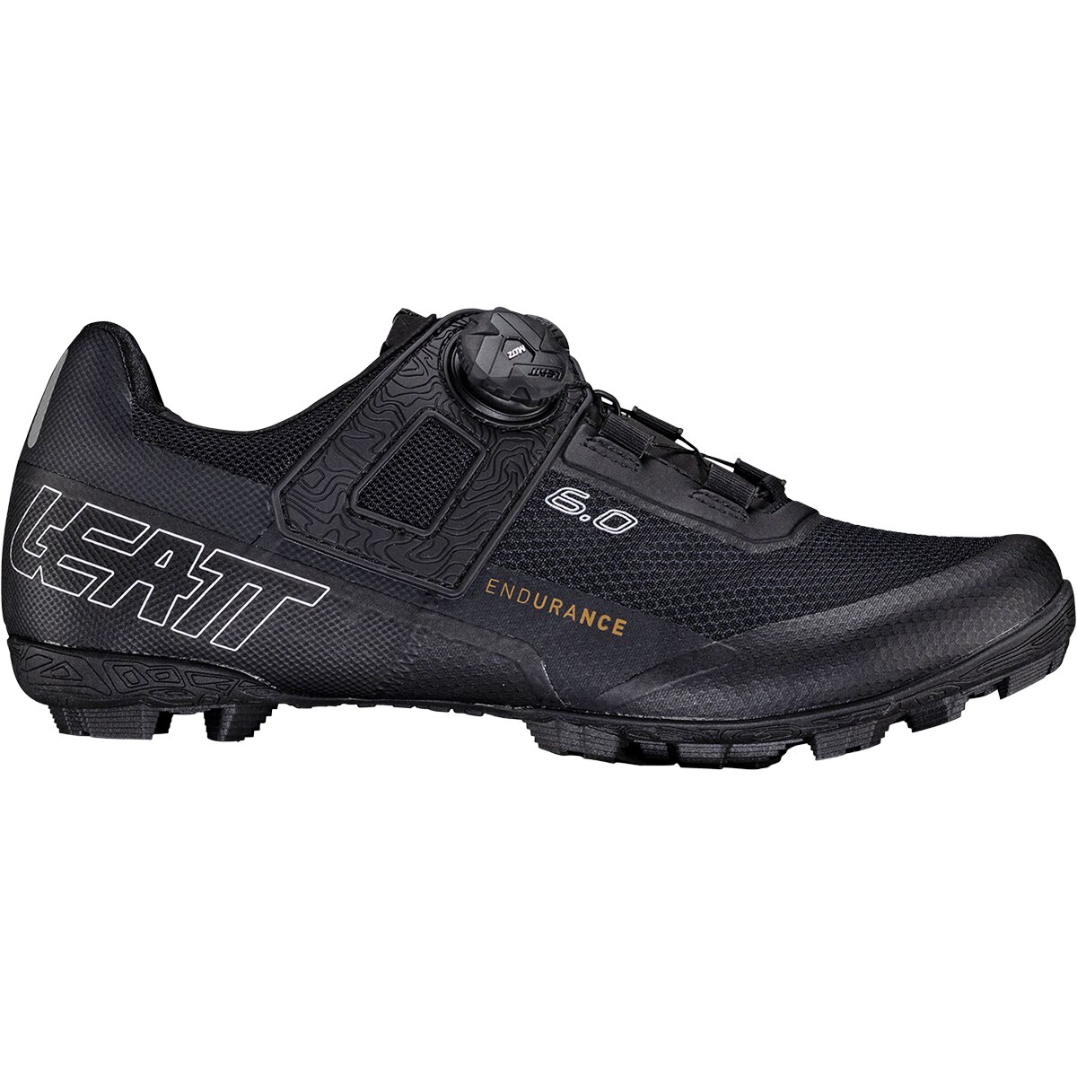 Leatt ProClip 6.0 Endurance MTB Shoe Black, 9.5 - Men's