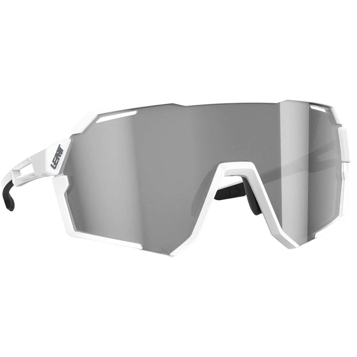 Leatt Ride Viz Pro Sunglasses White Iriz Silver 17 VLT, S
