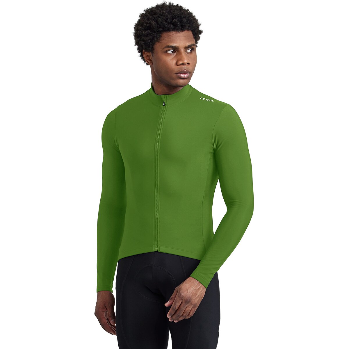 Le Col Pro Aqua Zero Long-Sleeve Jersey - Men's Lawn Green, M