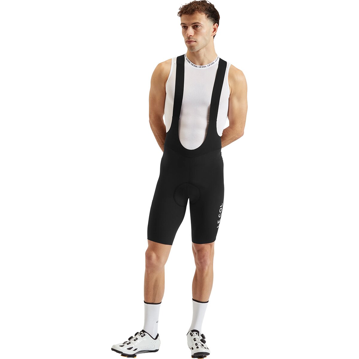 Le Col Pro Bib Shorts II - Men's Black/Black, M