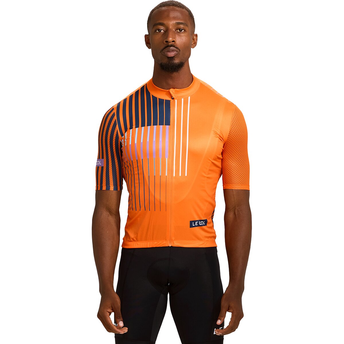 Le Col Sport Lightweight Jersey - Men's Saffron/Navy, M