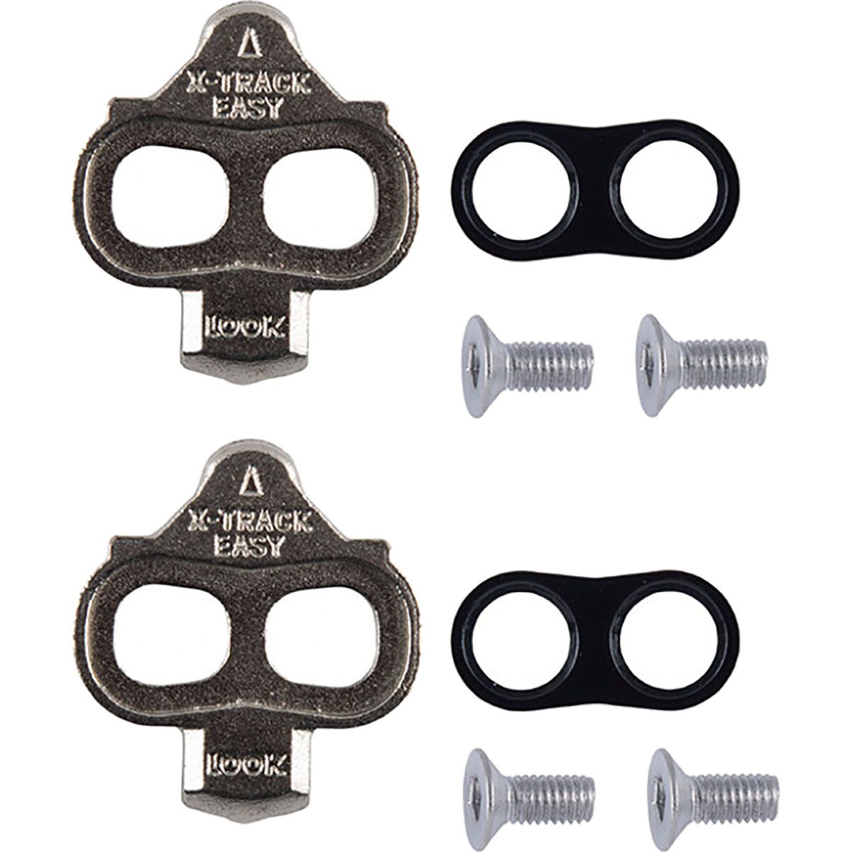Look Cycle X-Track Easy Cleats Black, SPD