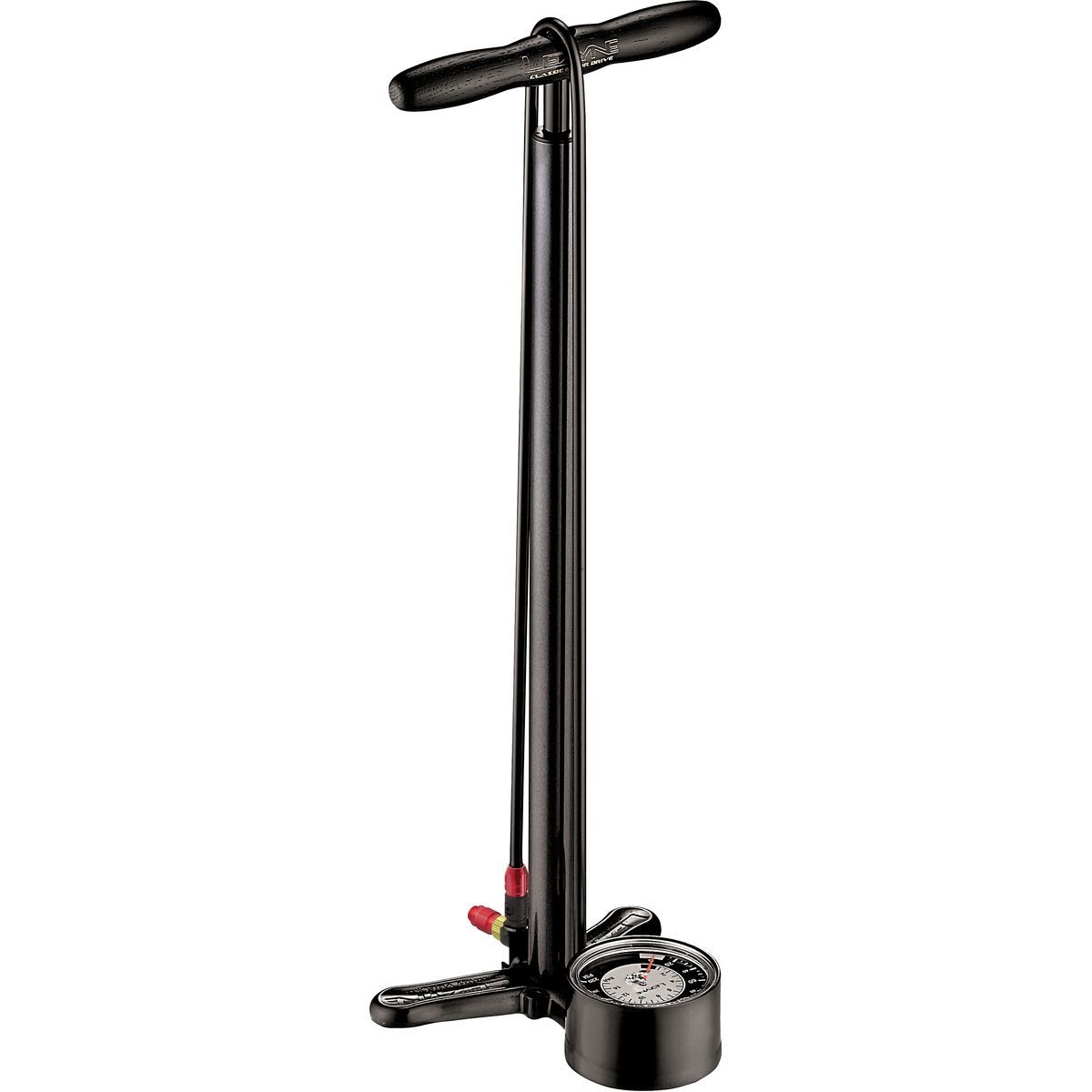 Lezyne Classic Drive Floor Pump Metallic Black, One Size