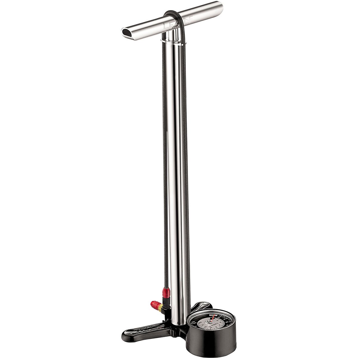 Lezyne CNC Drive Floor Pump Silver/Hi Gloss, One Size