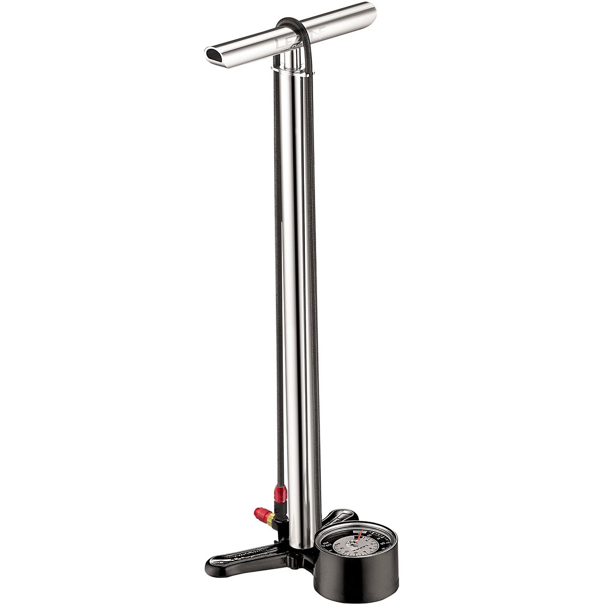 Lezyne Lezyne CNC Drive Floor Pump Silver/Hi Gloss, One Size