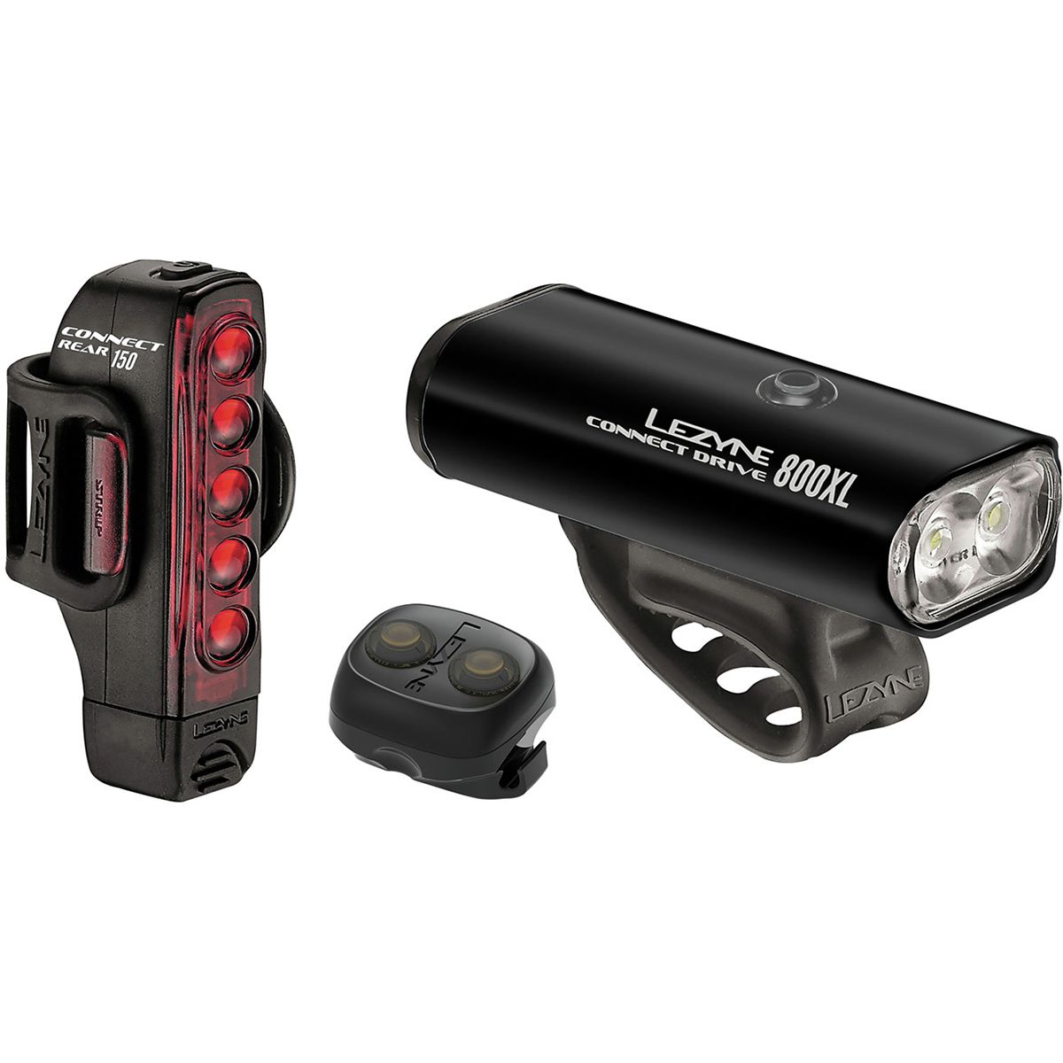 Lezyne Connect Drive 800XL and Strip Connect Light Combo