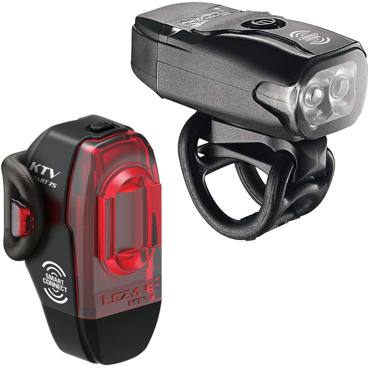 Lezyne KTV Drive + KTV Pro Smart Light Pair Black, One Size