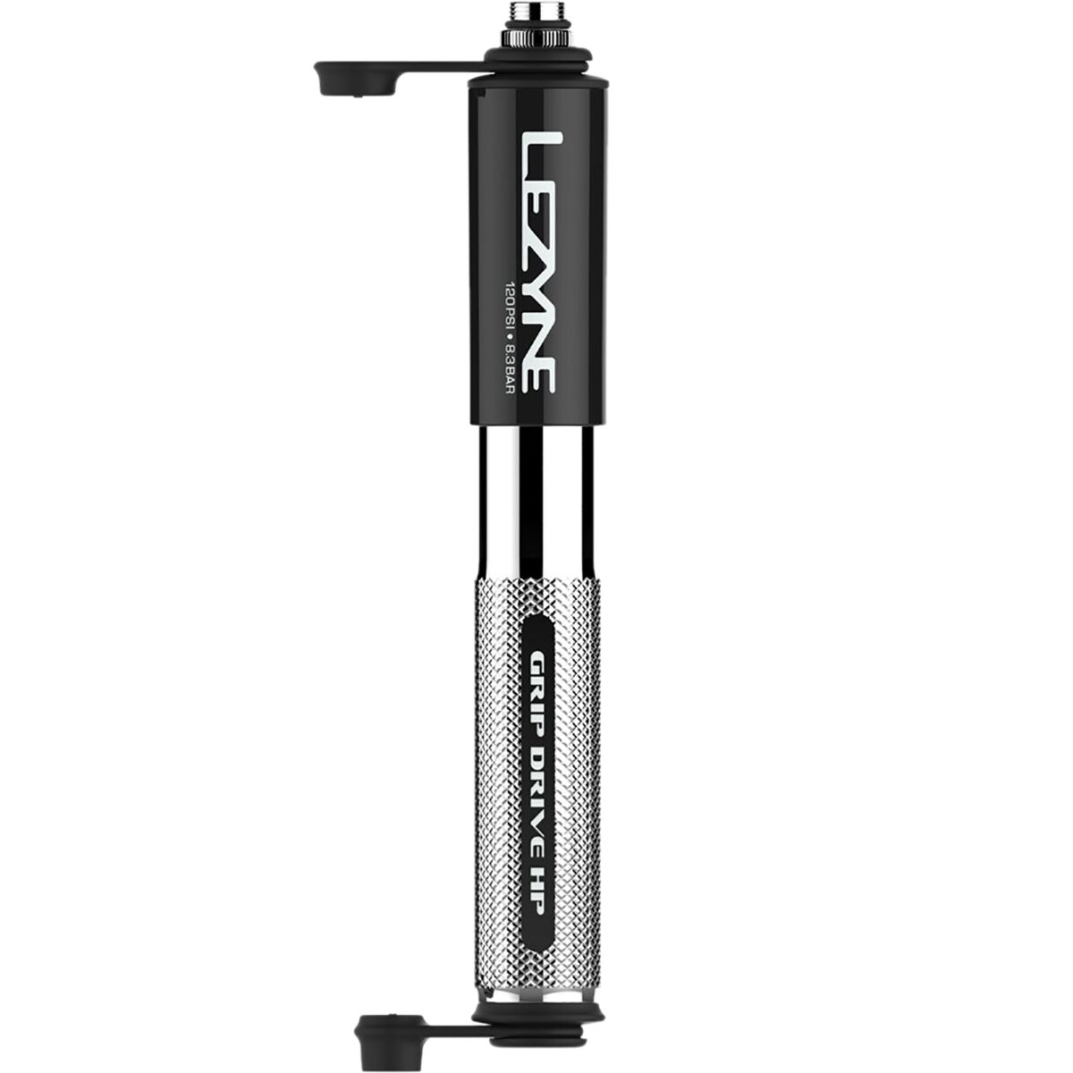 Lezyne Grip Drive HP Pump Silver, M