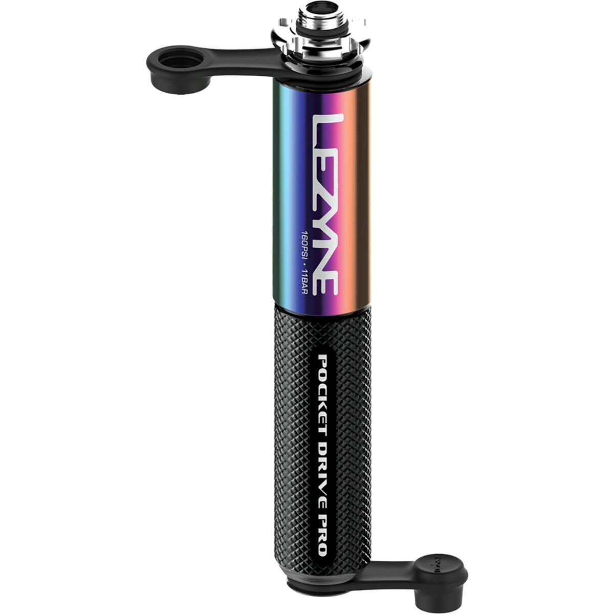 Lezyne Pocket Drive Pro Pump Neo Metallic/Black, One Size