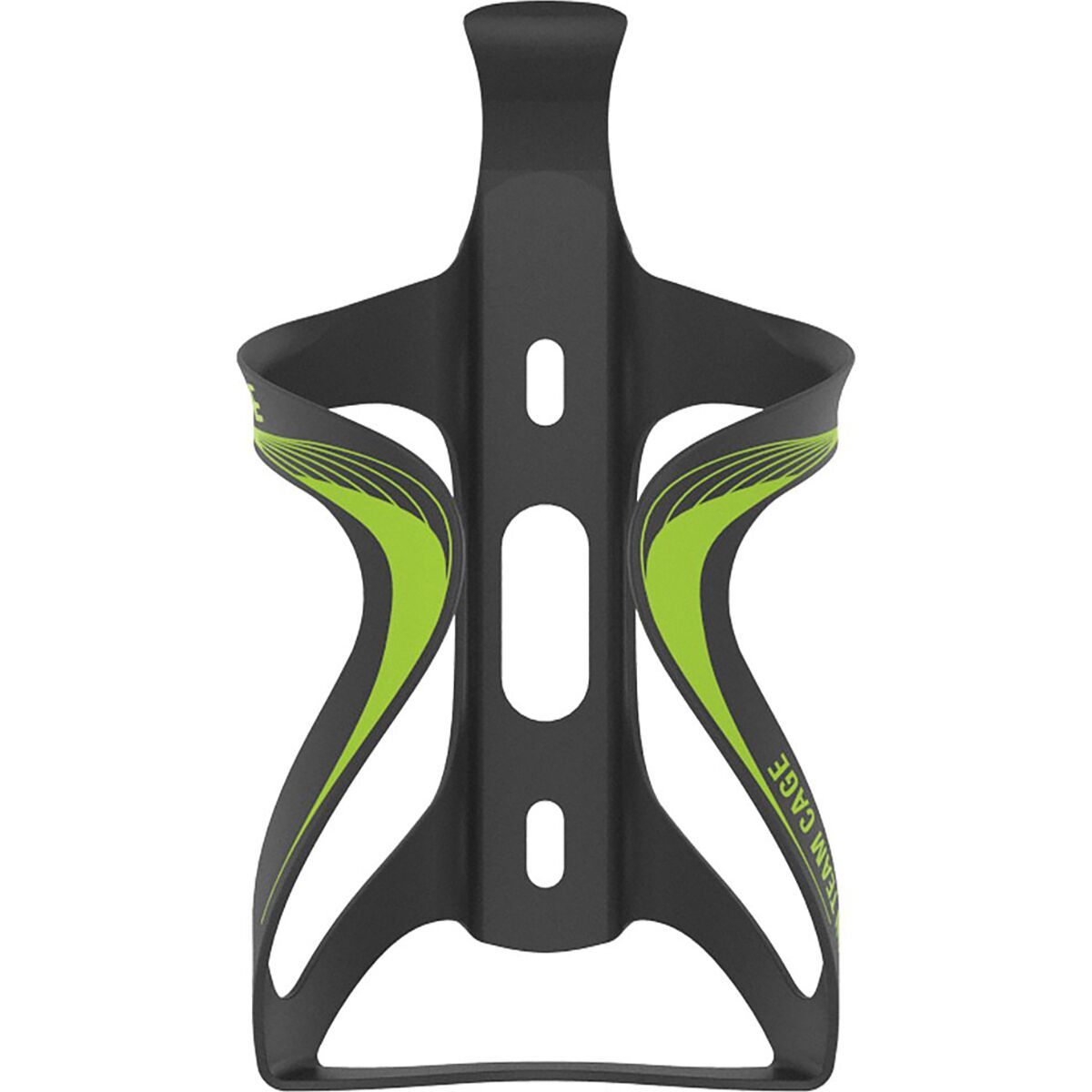 Lezyne Lezyne Carbon Team Water Bottle Cage UD Matte Black/Green, One Size