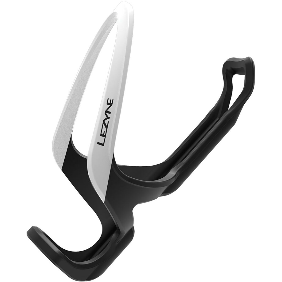 Lezyne Matrix Team Water Bottle Cage Black/White, One Size