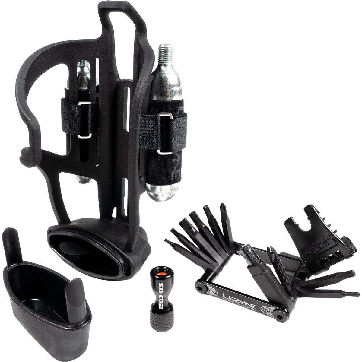 Lezyne Tubeless Flow Storage Loaded Black, One Size