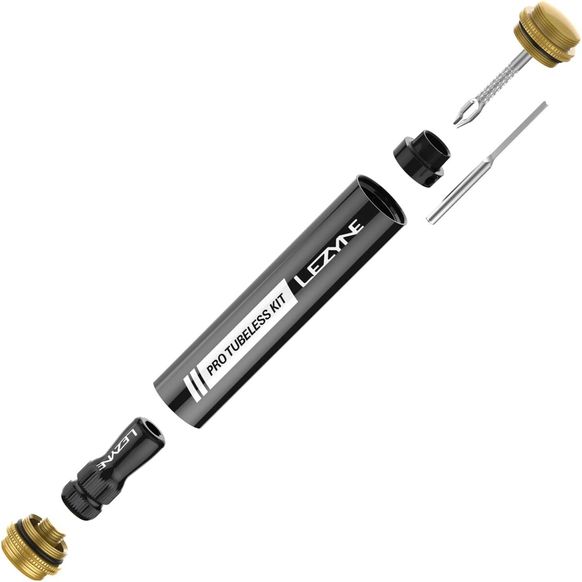 Lezyne Lezyne Pro Tubeless Kit Loaded Black, One Size