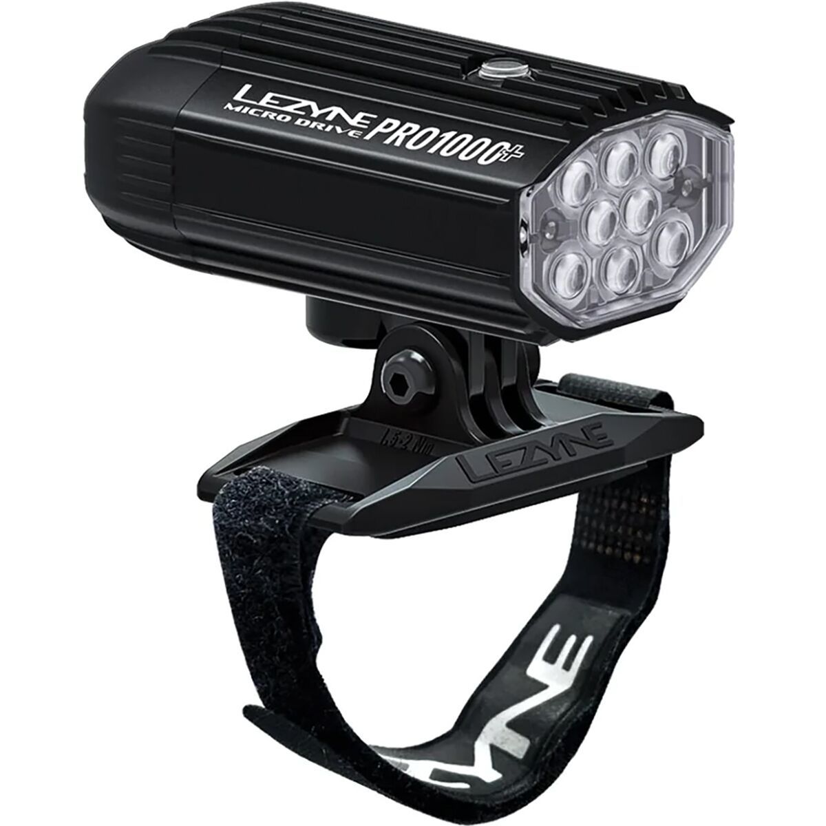 Lezyne Helmet Micro Drive Pro 1000 Plus Headlight Satin Black, One Size