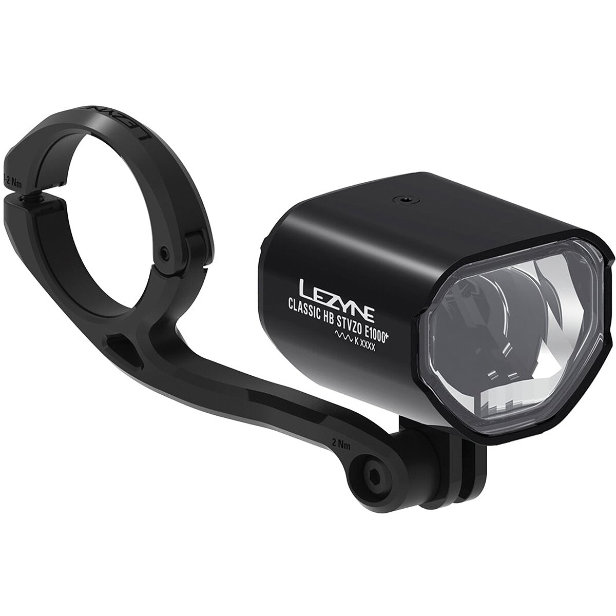 Lezyne Lezyne E-Bike Classic Hb Stvzo E1000+ Black, One Size