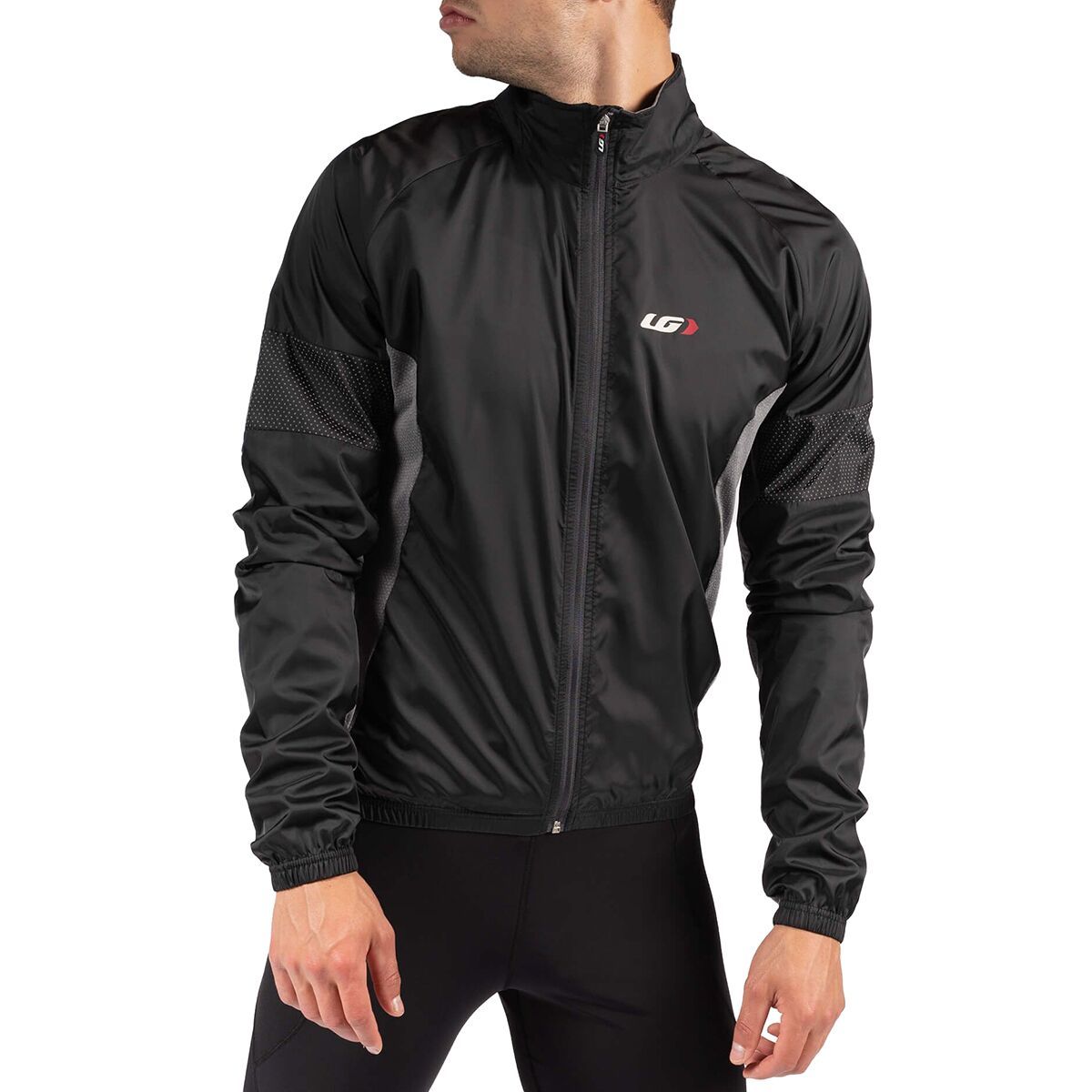 Louis Garneau Modesto 3 Cycling Jacket – Men’s Black/Gray, XL