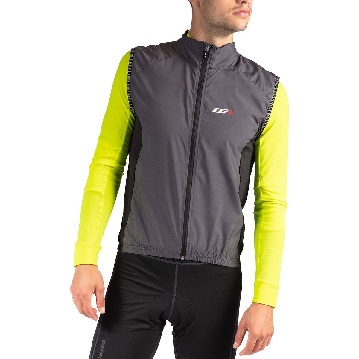 Louis Garneau Nova 2 Cycling Vest - Men's Gray/Black, S