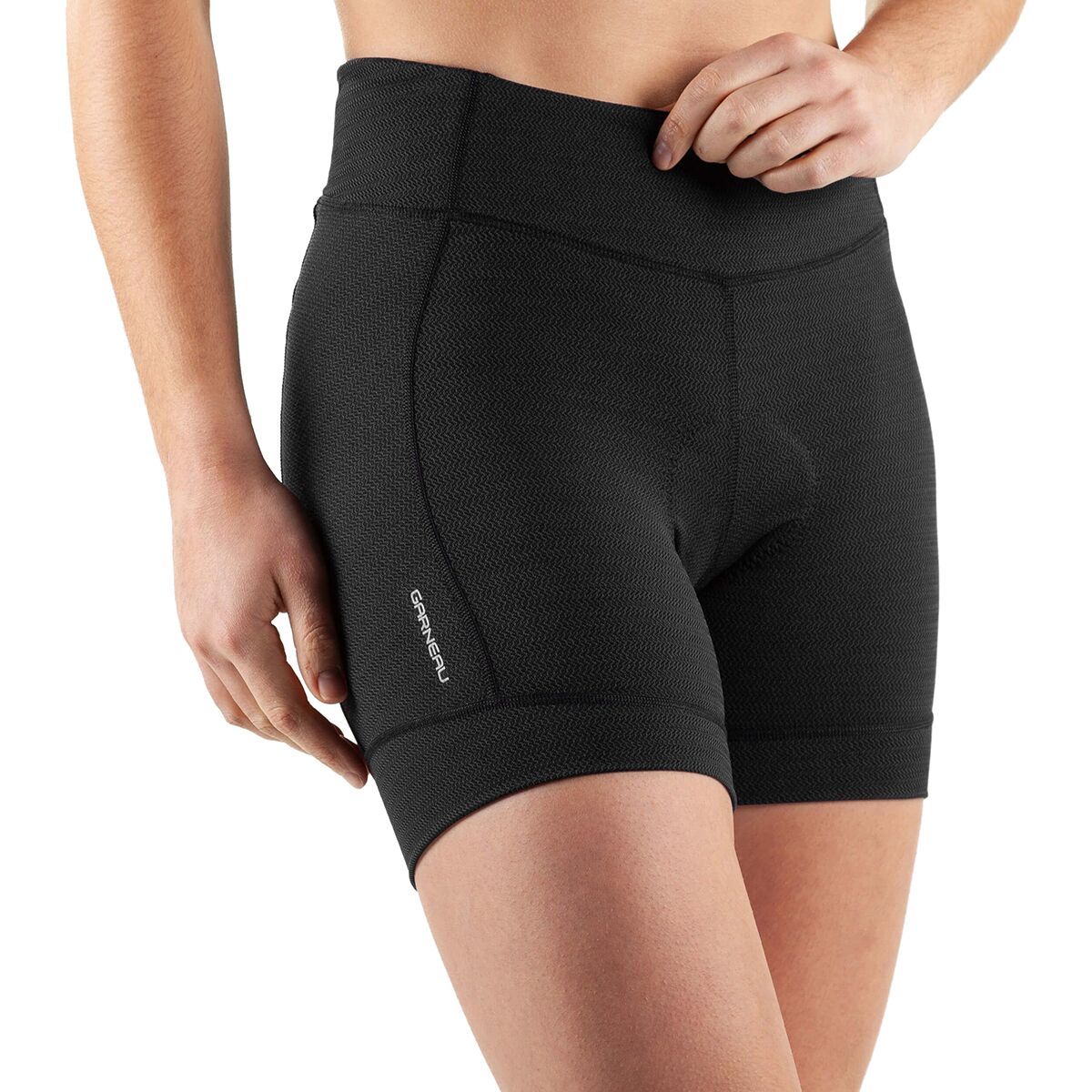 Louis Garneau Fit Sensor Texture 5.5 Short - Women's Black, M