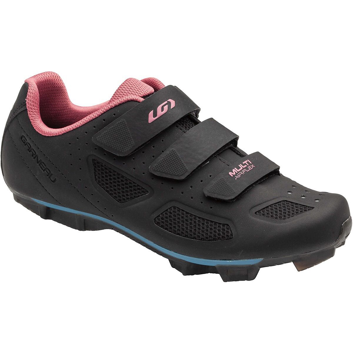 Louis Garneau Women's WS Multi Air Flex Cycling Shoes Size 9 (EU40)  Black-Pink in 2023