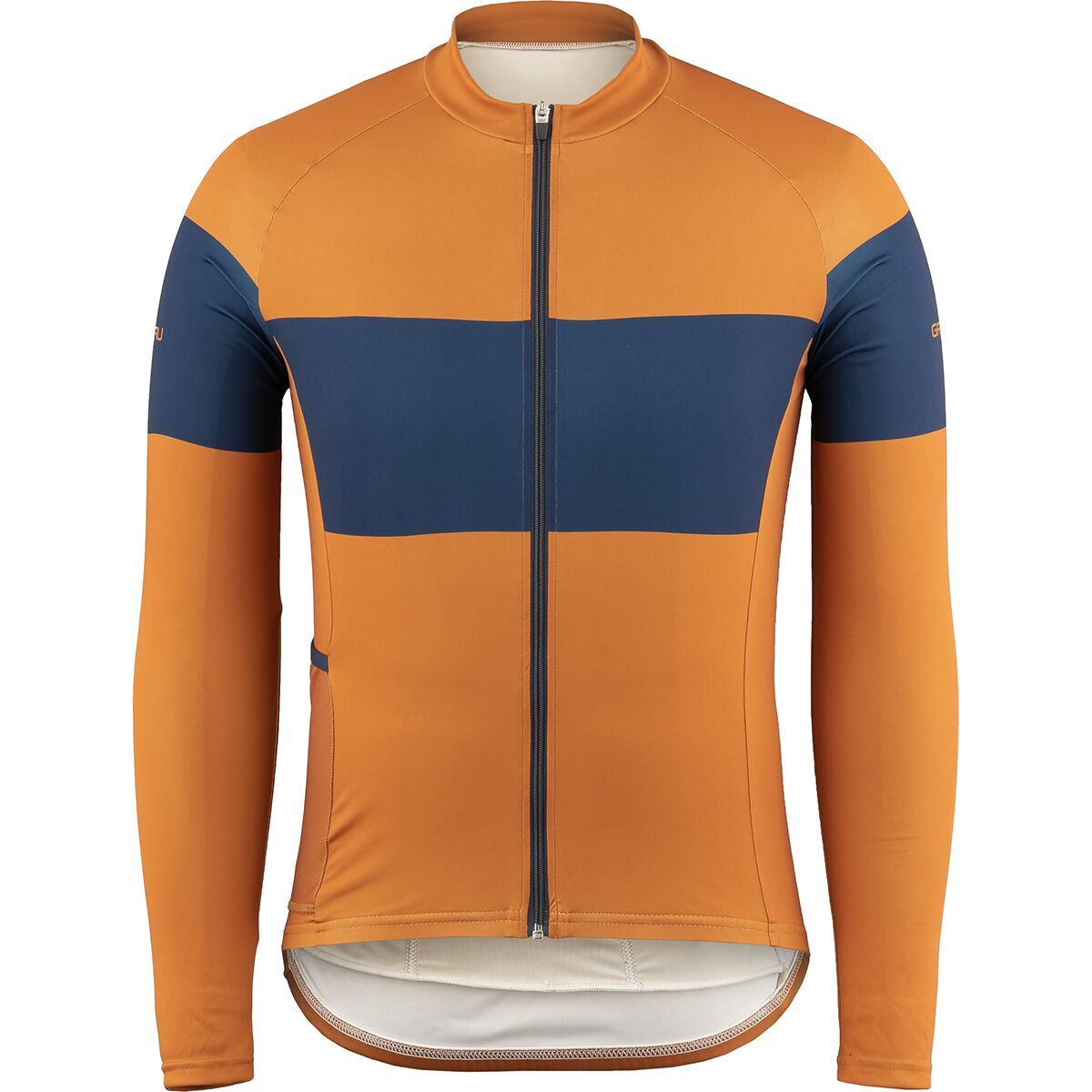Louis Garneau Louis Garneau Rugged Long-Sleeve Jersey - Men's Caramel/Blue, XS
