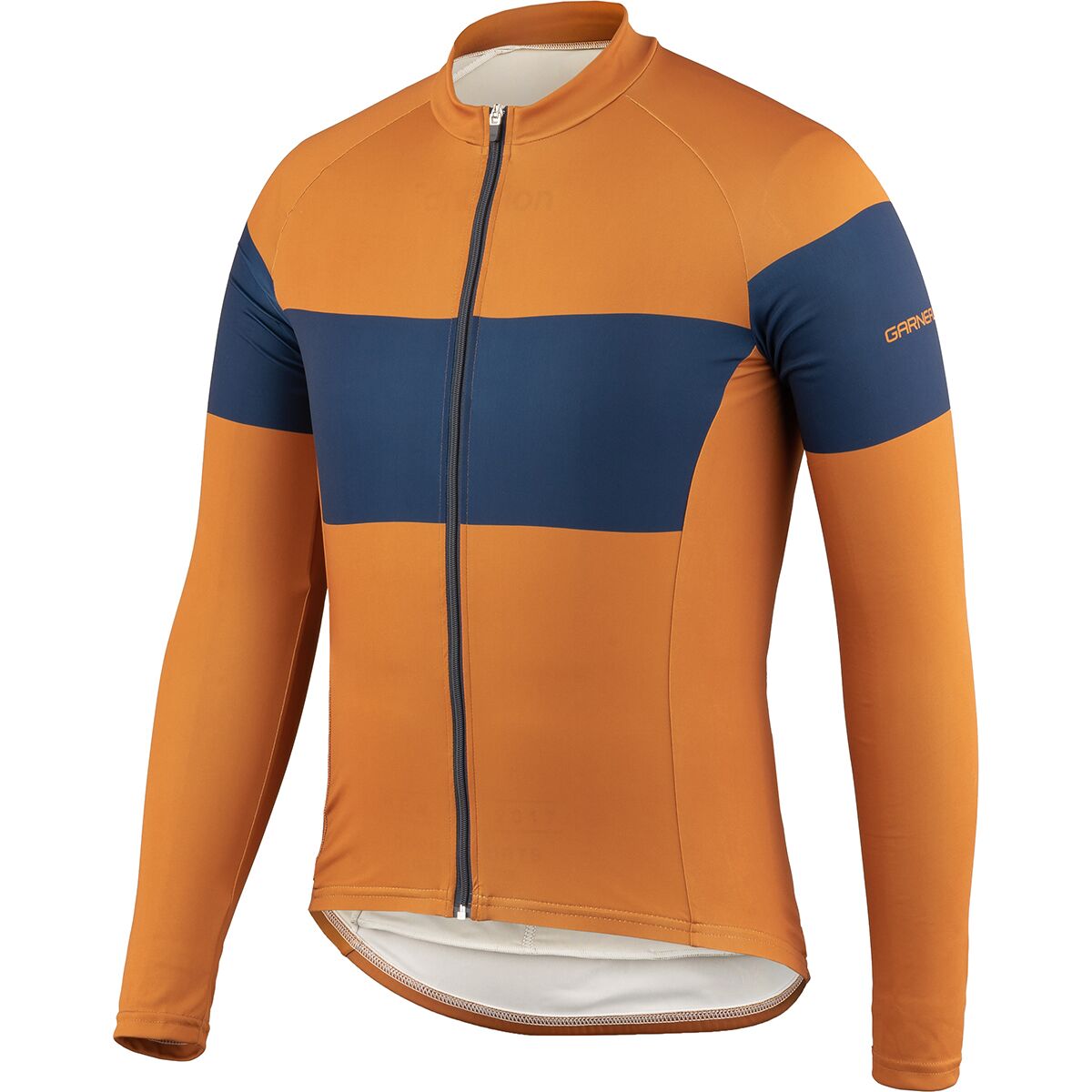 Official Men's Louis Garneau Cycling Jersey Full Zip Multicolor Sz L