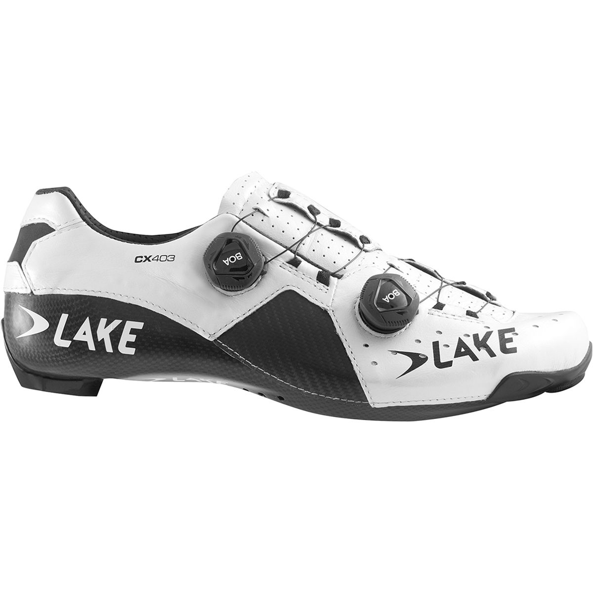 Lake CX403 Cycling Shoe - Women's White/Black, 38.0