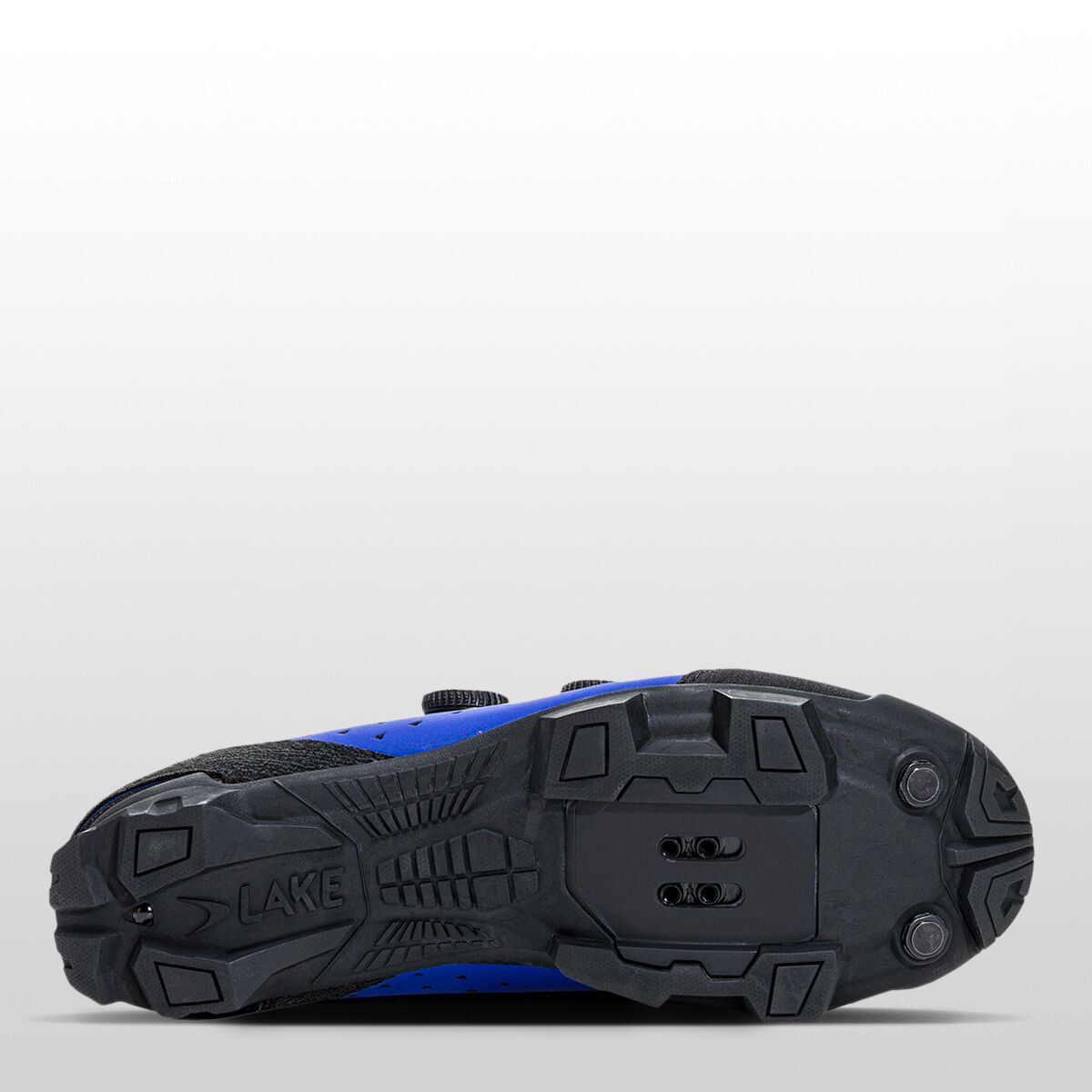 Chaussures De Cyclisme Lake MX238 VTT/Gravel – Homme, Bleu/noir, Taille 48, Tige Microfibre