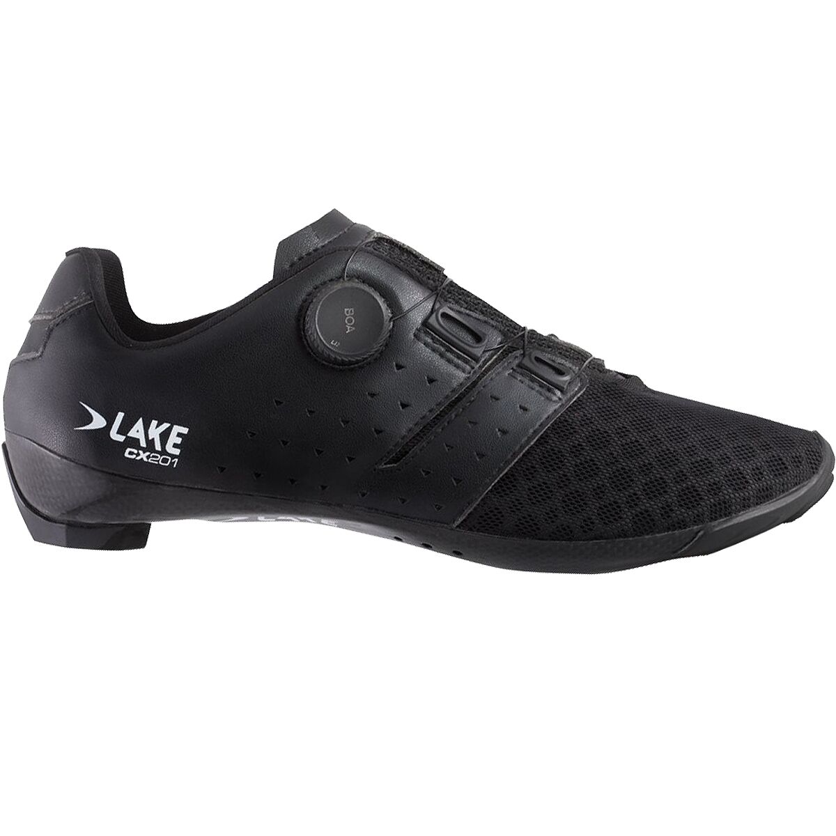 Lake CX201 Cycling Shoe - Men's Black/Black, 48.0