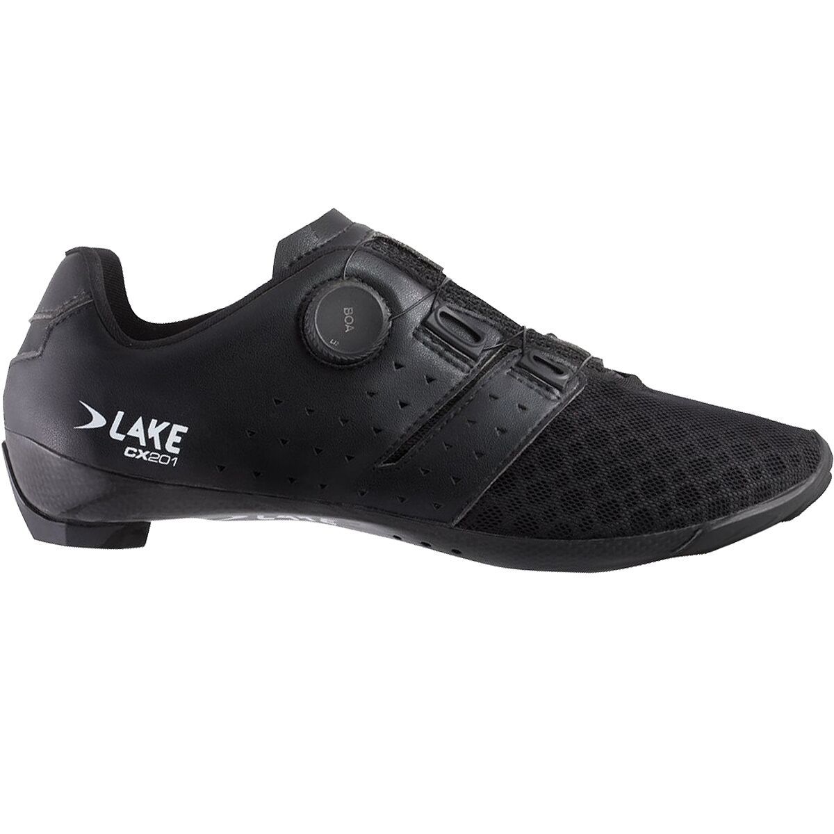 Lake Lake CX201 Cycling Shoe - Men's Black/Black, 47.0