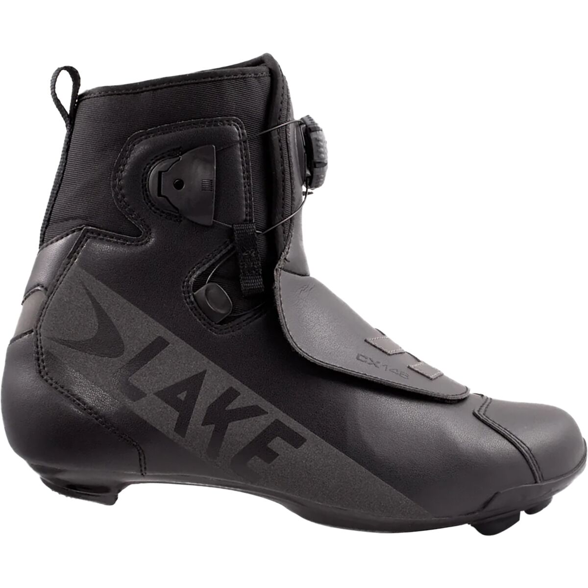 Lake Lake CX146 Cycling Shoe - Men's Black/Black Reflective, 40.0
