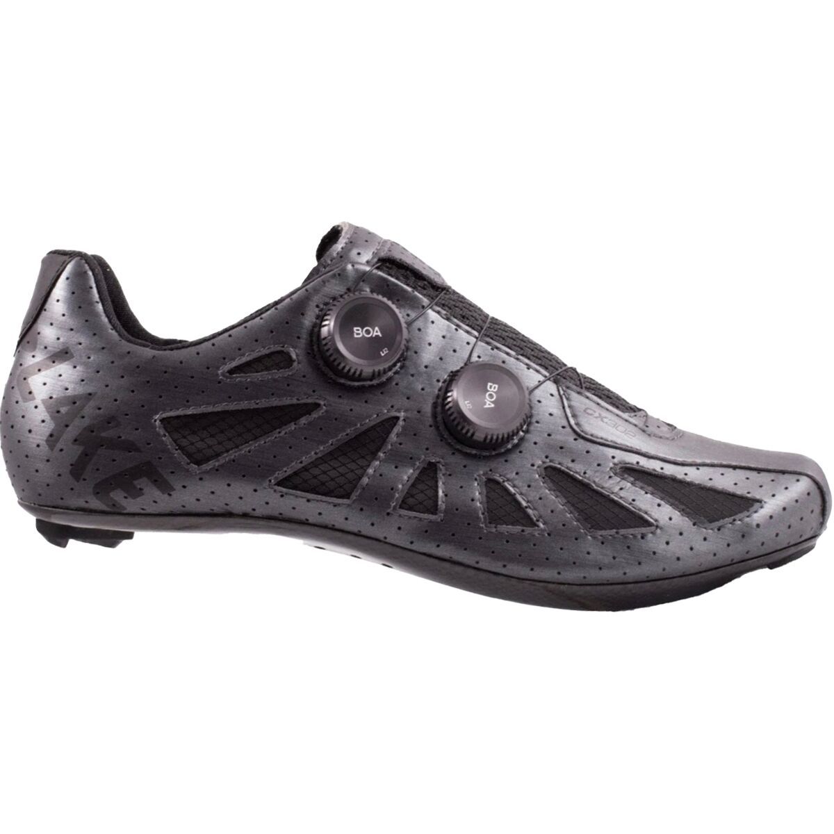 Lake CX302 Cycling Shoe - Men's Metal/Black, 43.0