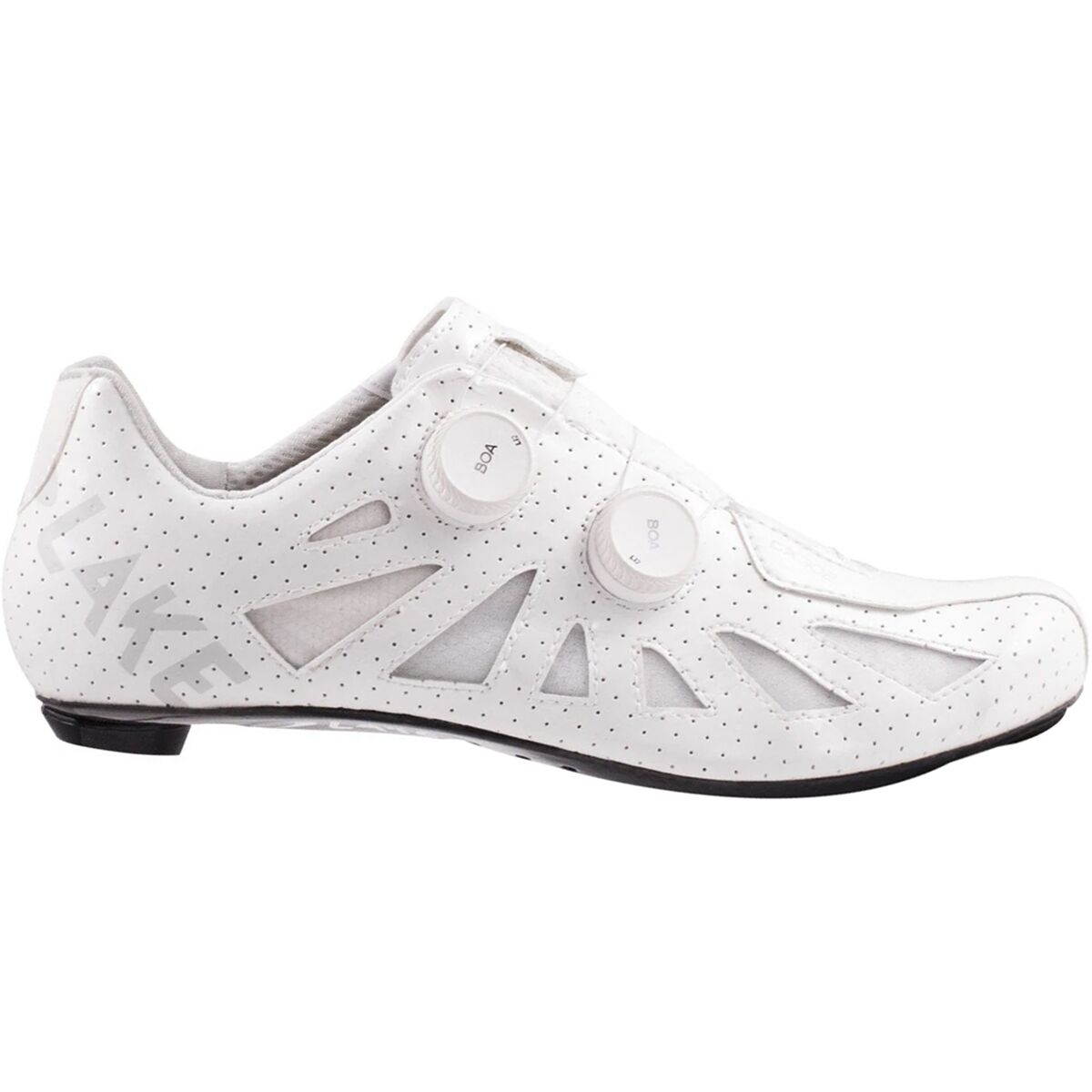Lake Lake CX302 Wide Cycling Shoe - Men's White/White, 47.0