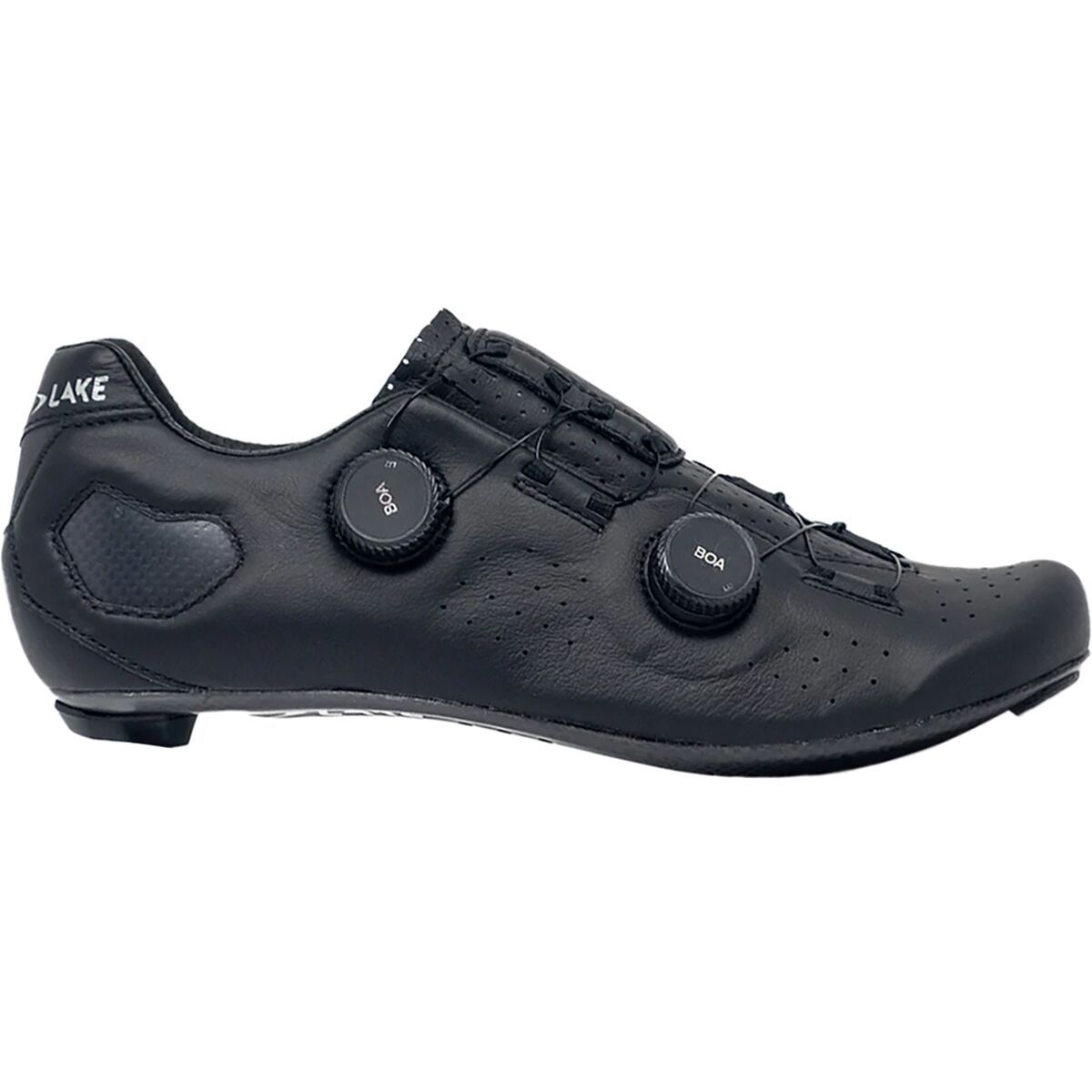 Lake CX333 Narrow Cycling Shoe - Men's Black/Silver, 42.5
