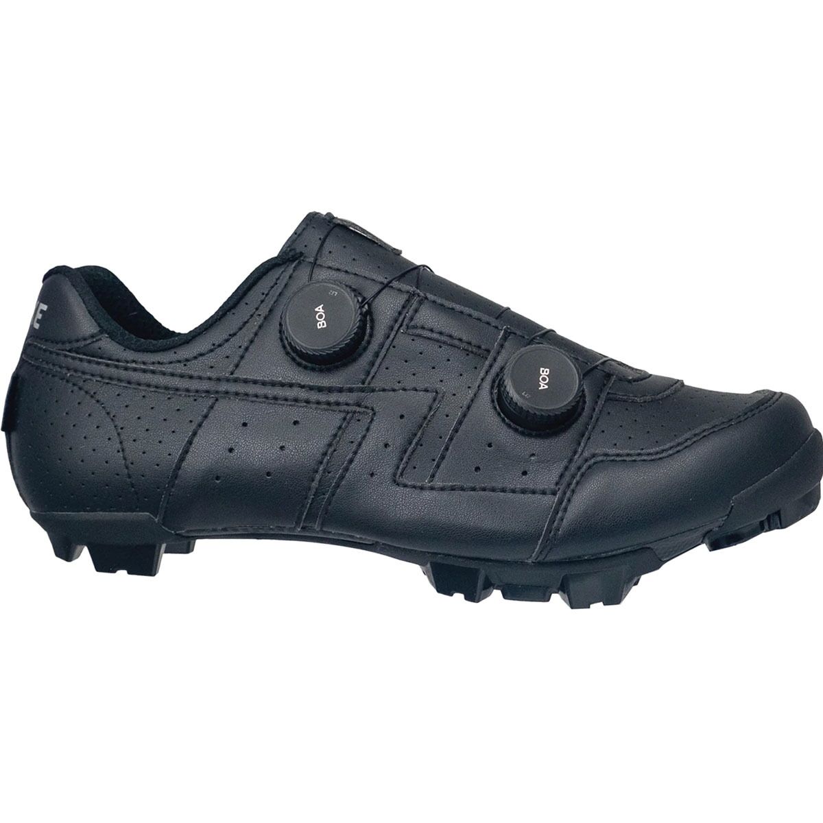Lake MX30G Wide Cycling Shoe - Men's Black/Black, 41.5