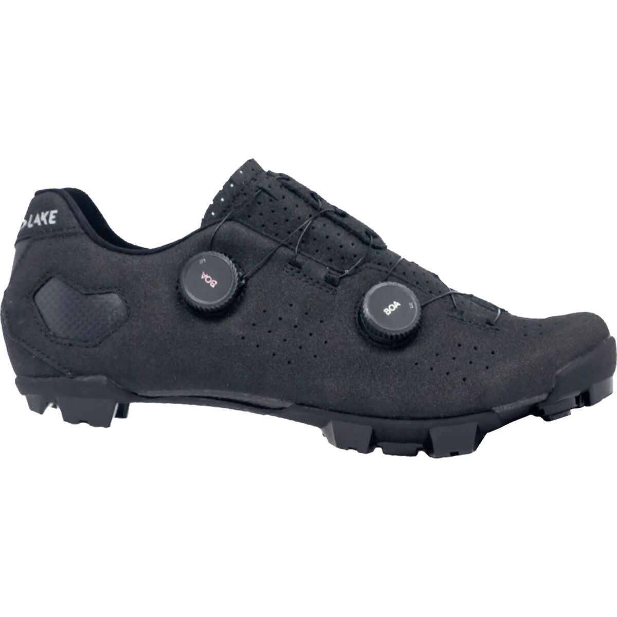 Lake MX333 Cycling Shoe - Men's Black/Silver, 44.0