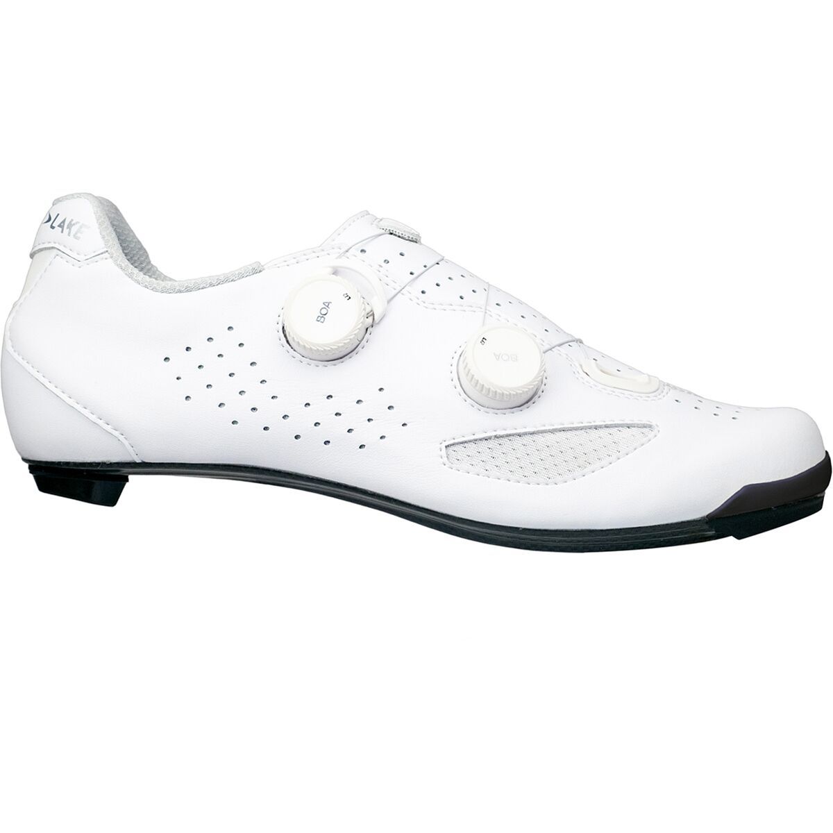 Lake Lake CX239 Cycling Shoe White/White Clarino, 47.0