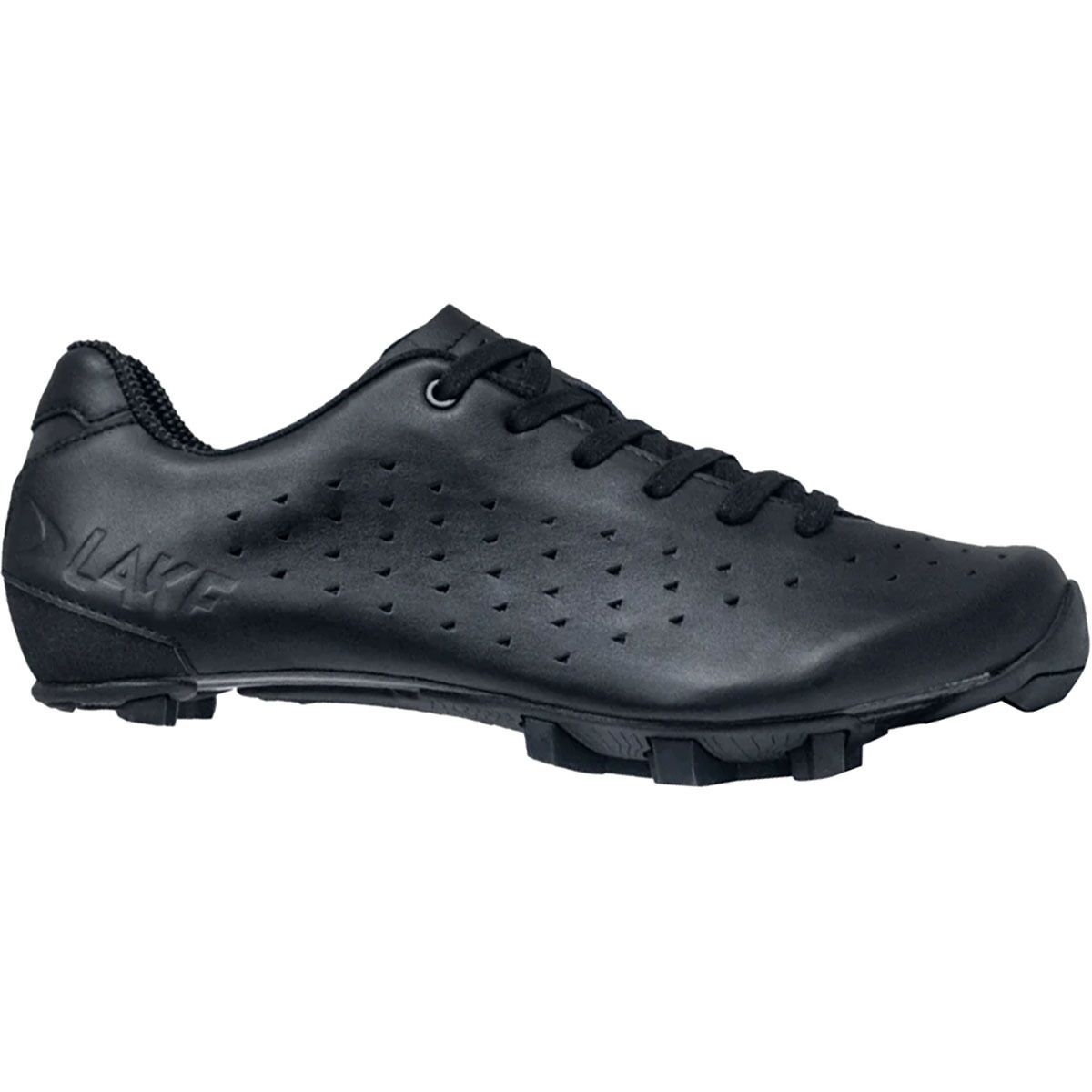 Lake MX21G Mountain Bike Shoe - Men's Black/Black, 43.5