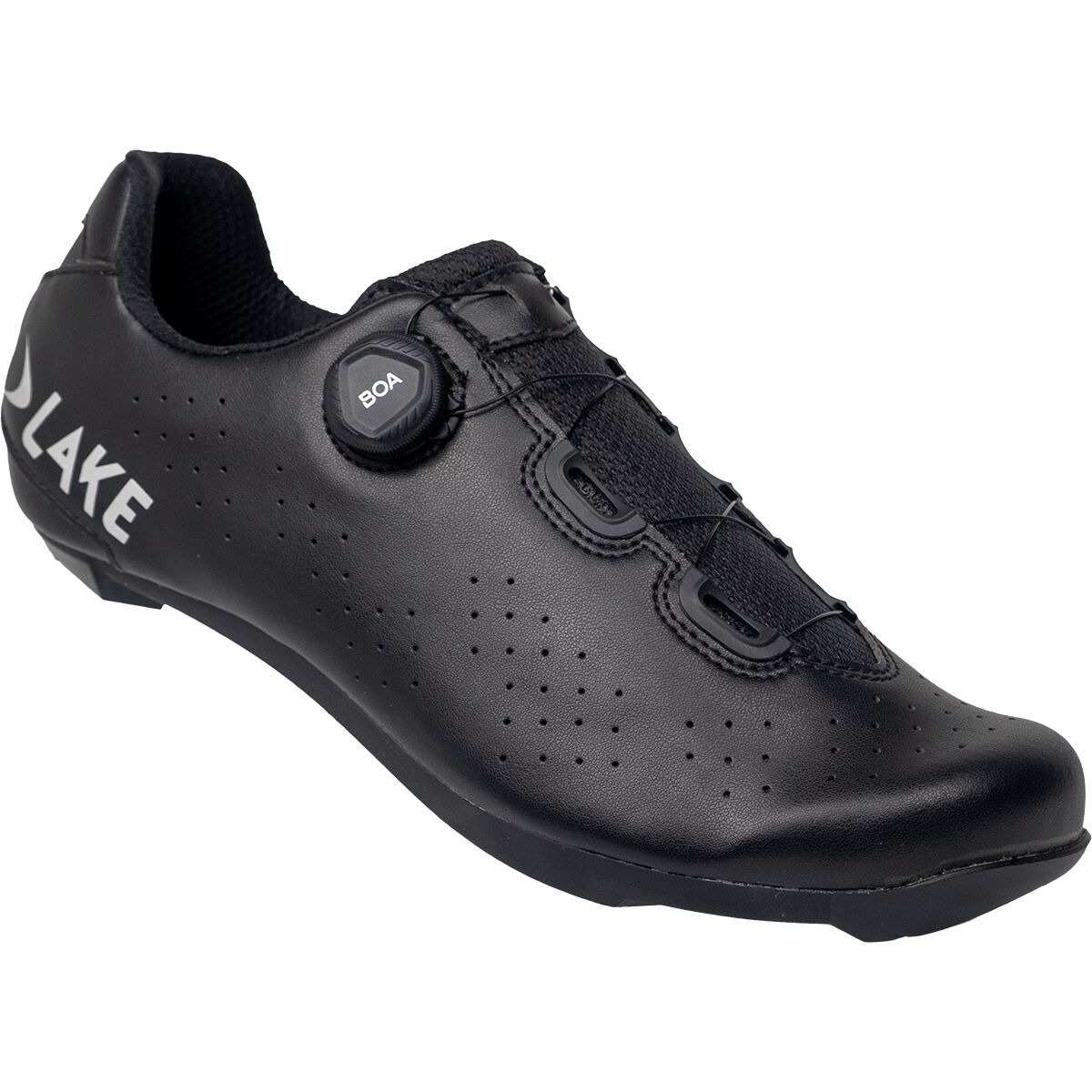 Lake Lake CX178 Cycling Shoe Black/Silver, 49.0