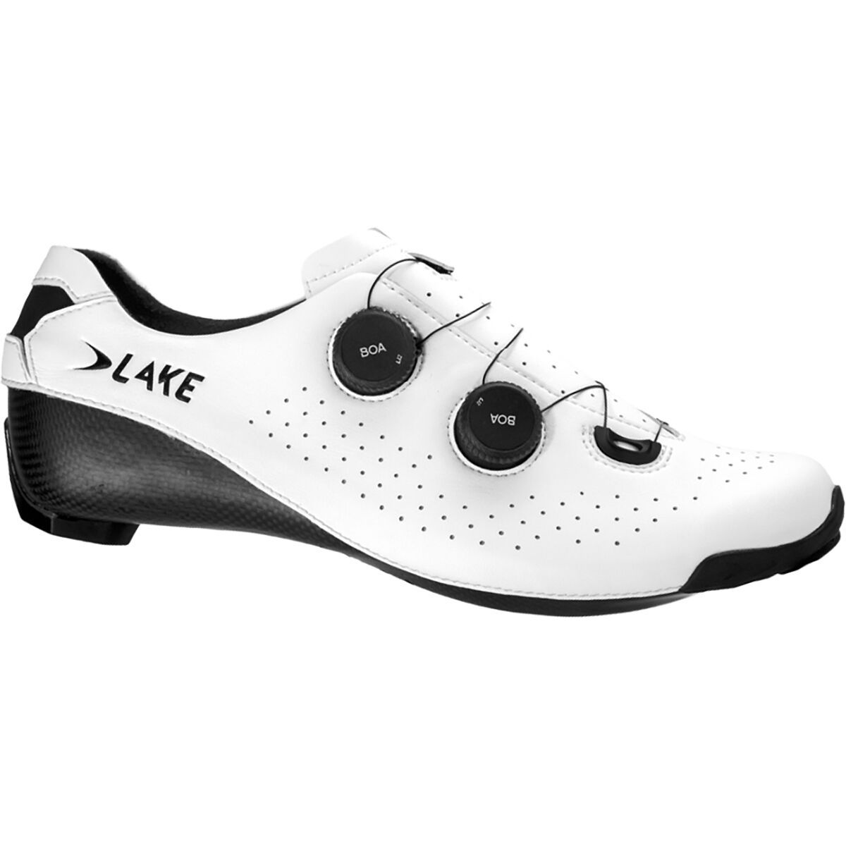 Lake CX400 Cycling Shoe - Men's White/Black, 47.0