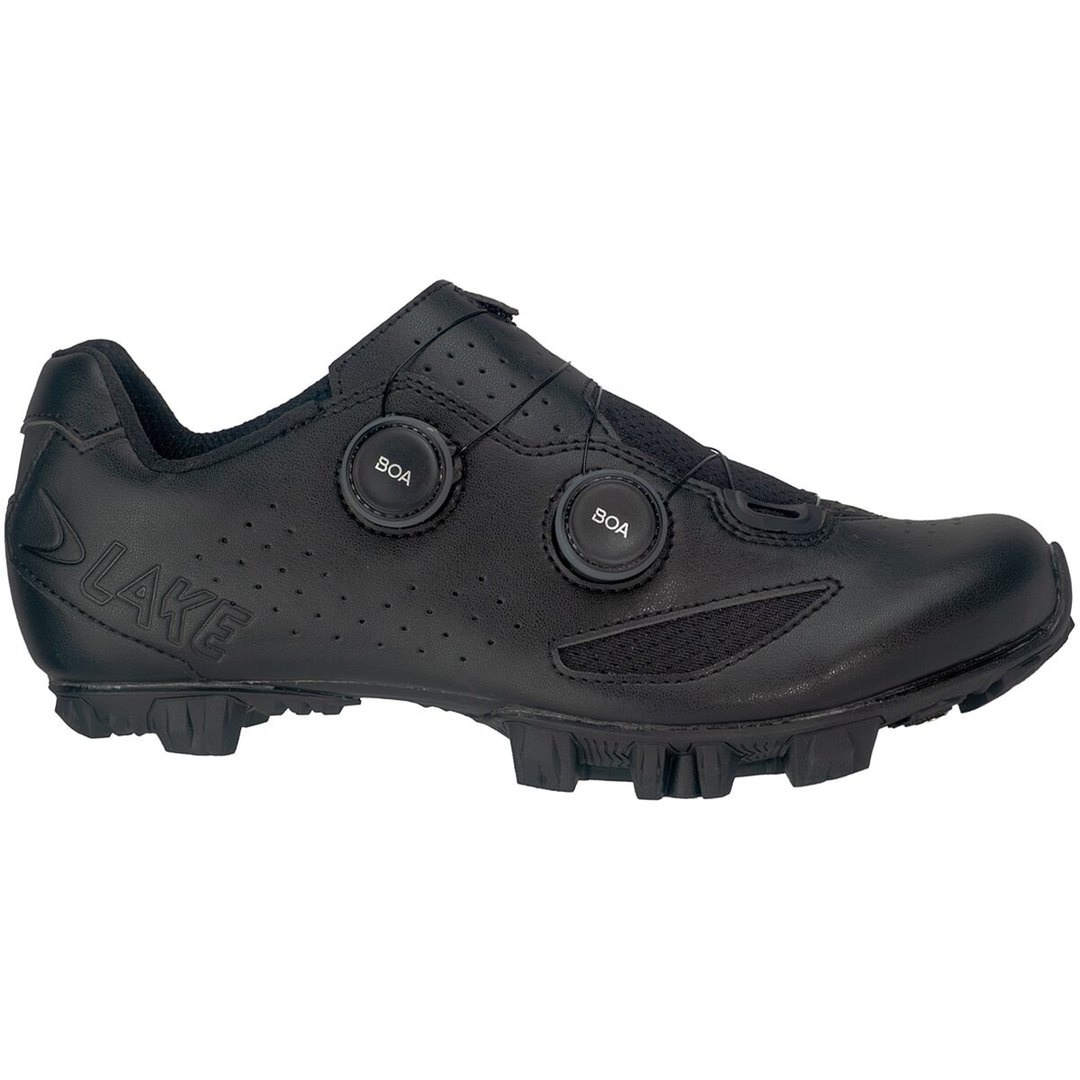 Lake Lake MX190 Mountain Bike Shoe Black/Black, 42.0 - Men's