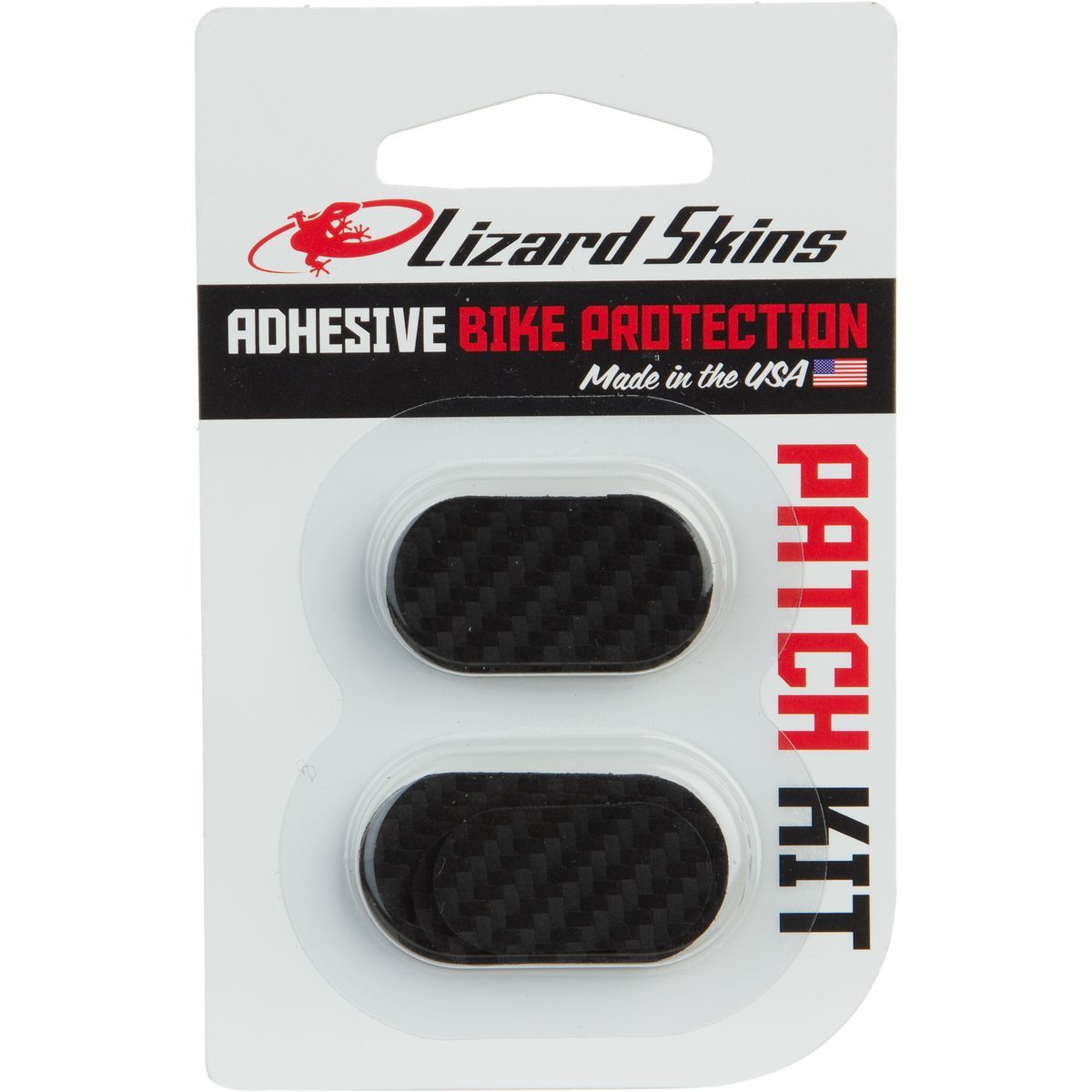 Lizard Skins Carbon Leather Patch Kit Black, One Size