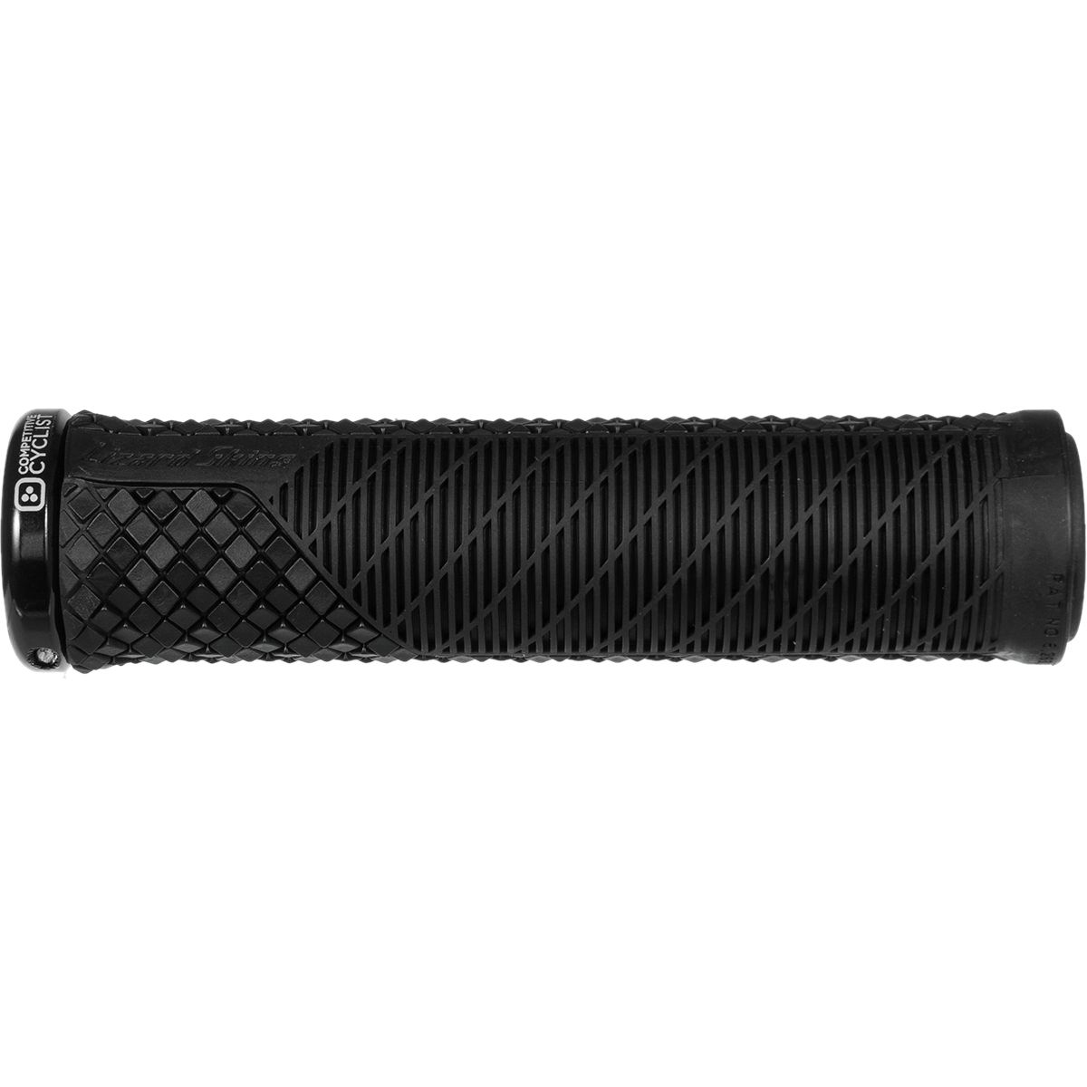 Lizard Skins Lizard Skins Charger Evo Lock-On Grips - Limited Edition Black/Black CC Logo Clamp, 136mm