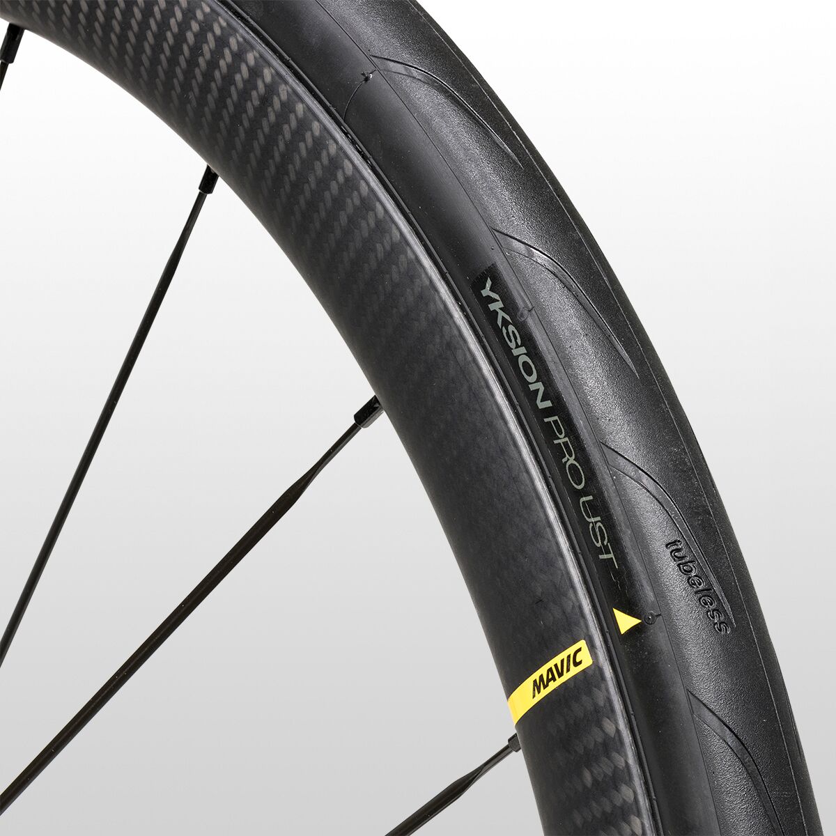 Mavic Ksyrium Pro Carbon SL UST Disc Wheel - Components