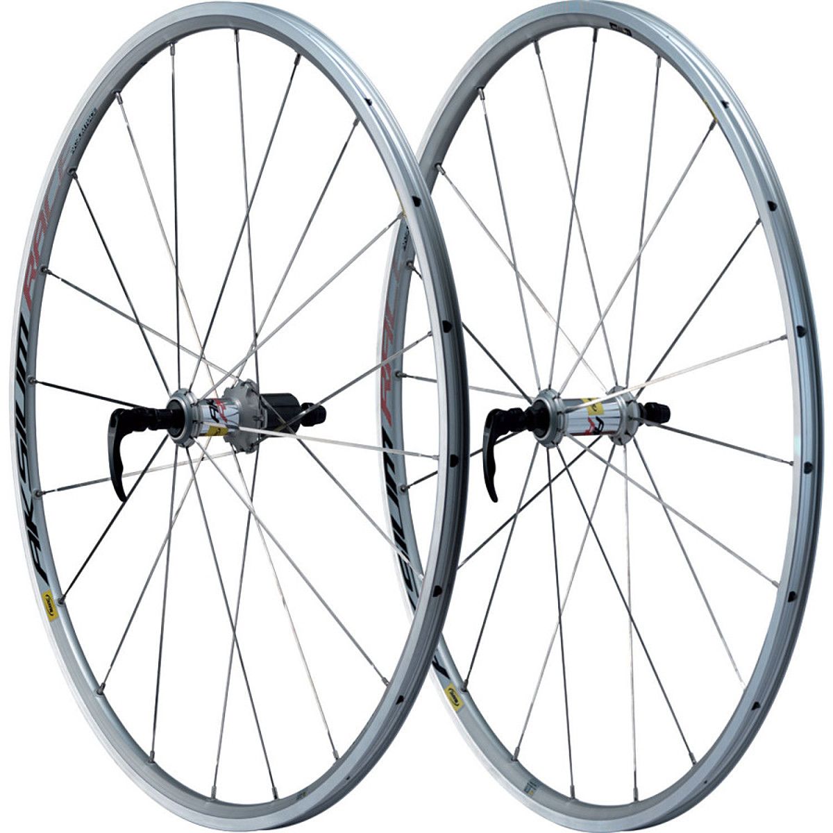 前輪　Mavic Aksium Elite + YKSION ELITE MAVIC ROAD WHEELS AKSIUM ELITE 700C – Deluxebike