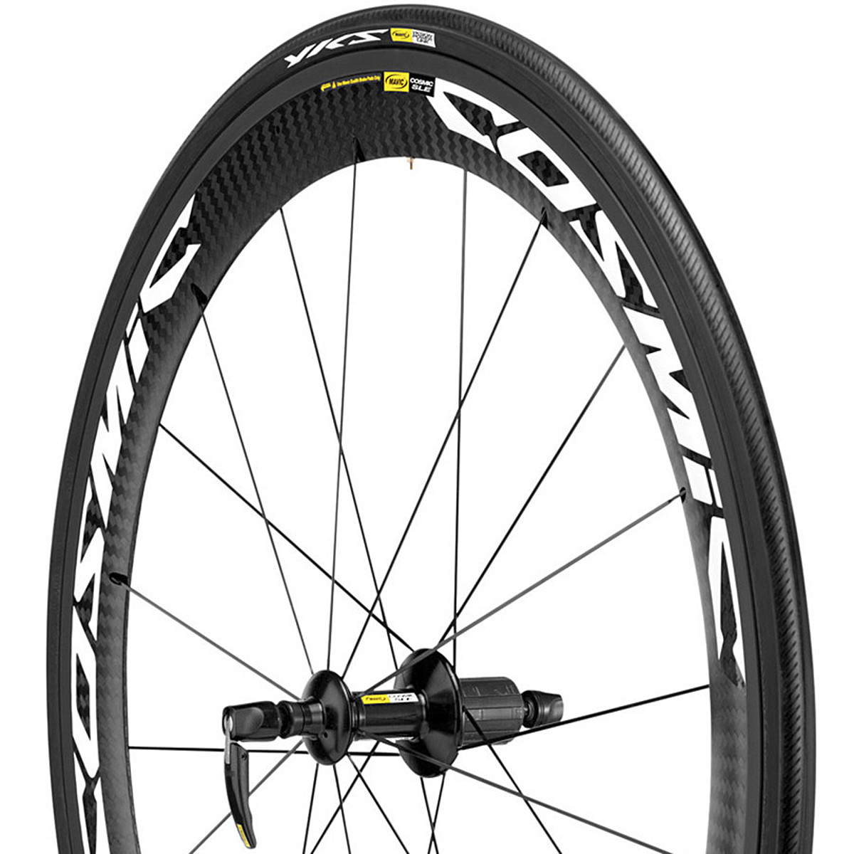 briefpapier Polijsten Overblijvend Mavic Cosmic Carbone SLE Carbon Road Wheelset - Clincher - Components